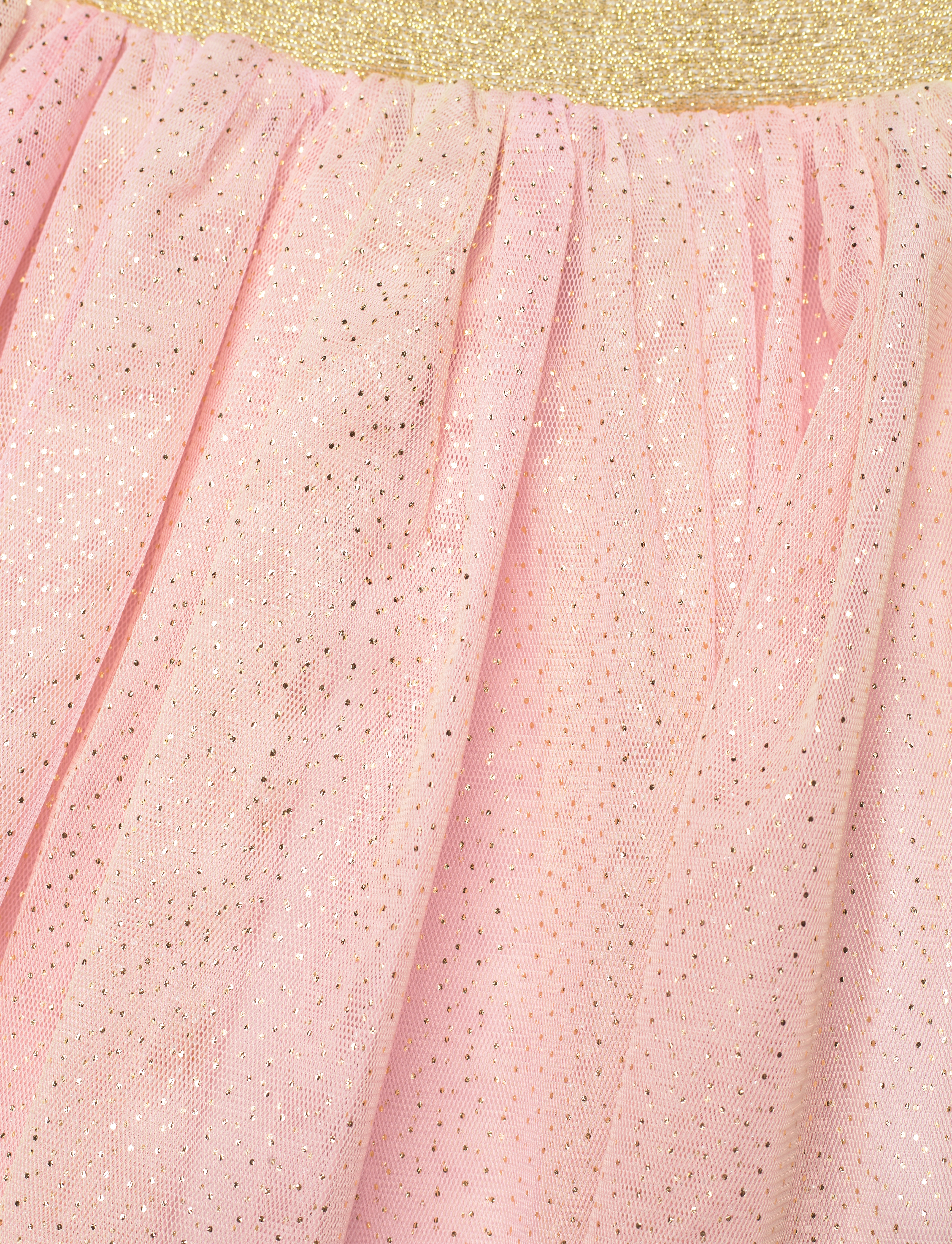 Minymo - Skirt w. glitter - zephyr - 2
