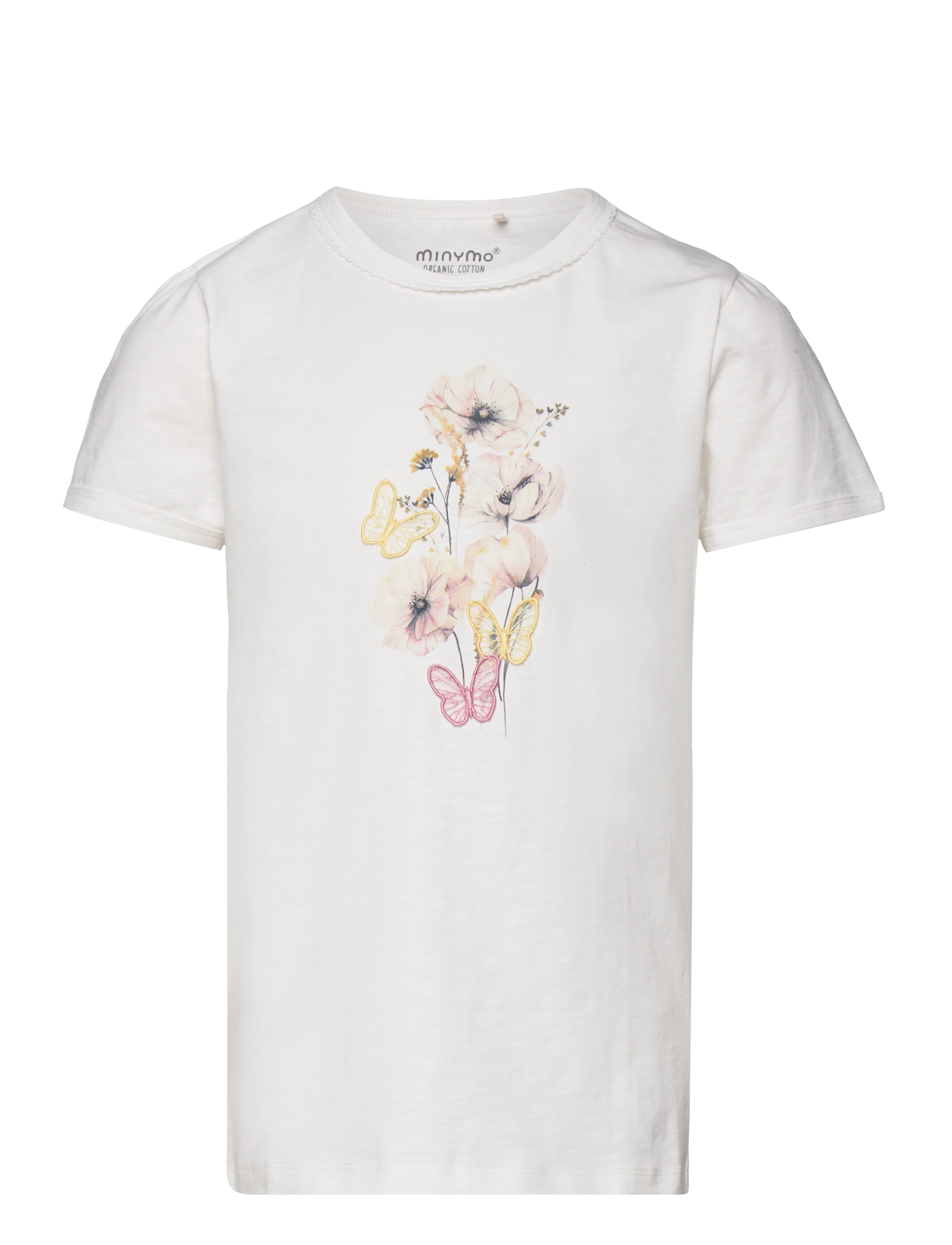 Minymo - T-shirt SS - snow white - 0