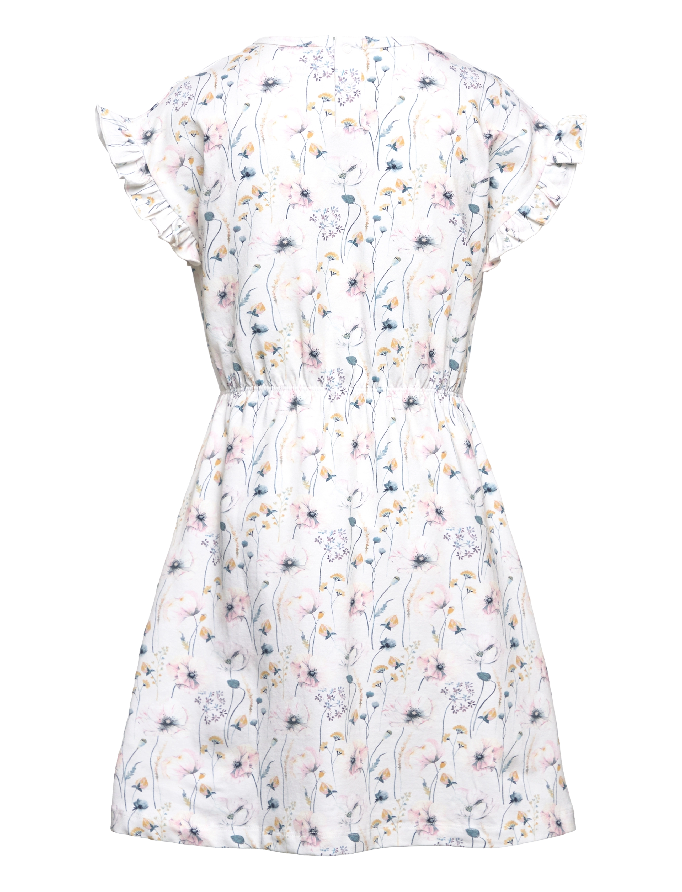 Minymo - Dress SS AOP - snow white - 1
