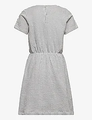 Minymo - Dress SS Y/D - short-sleeved casual dresses - folkstone gray - 1