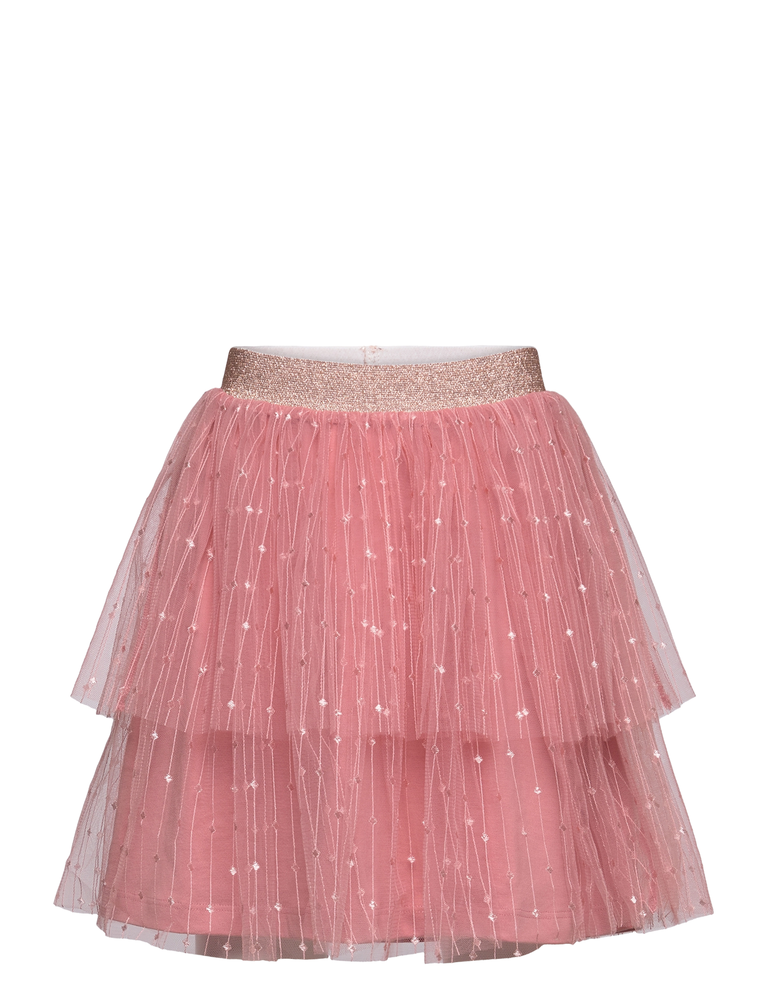 Skirt W/Structure - DUSTY PINK