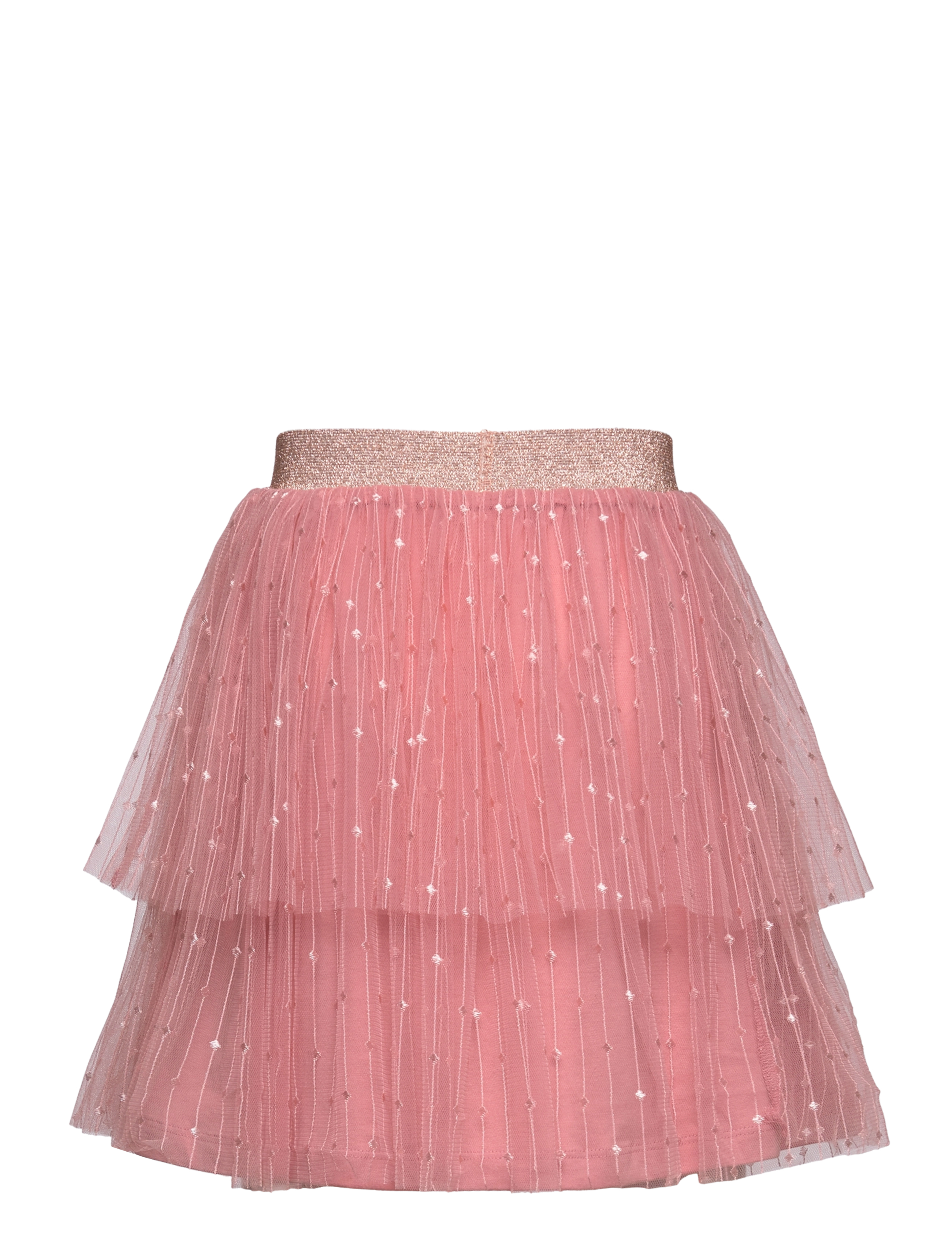 Minymo - Skirt W/Structure - dusty pink - 1