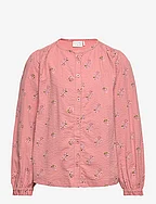 Shirt LS AOP - ASH ROSE