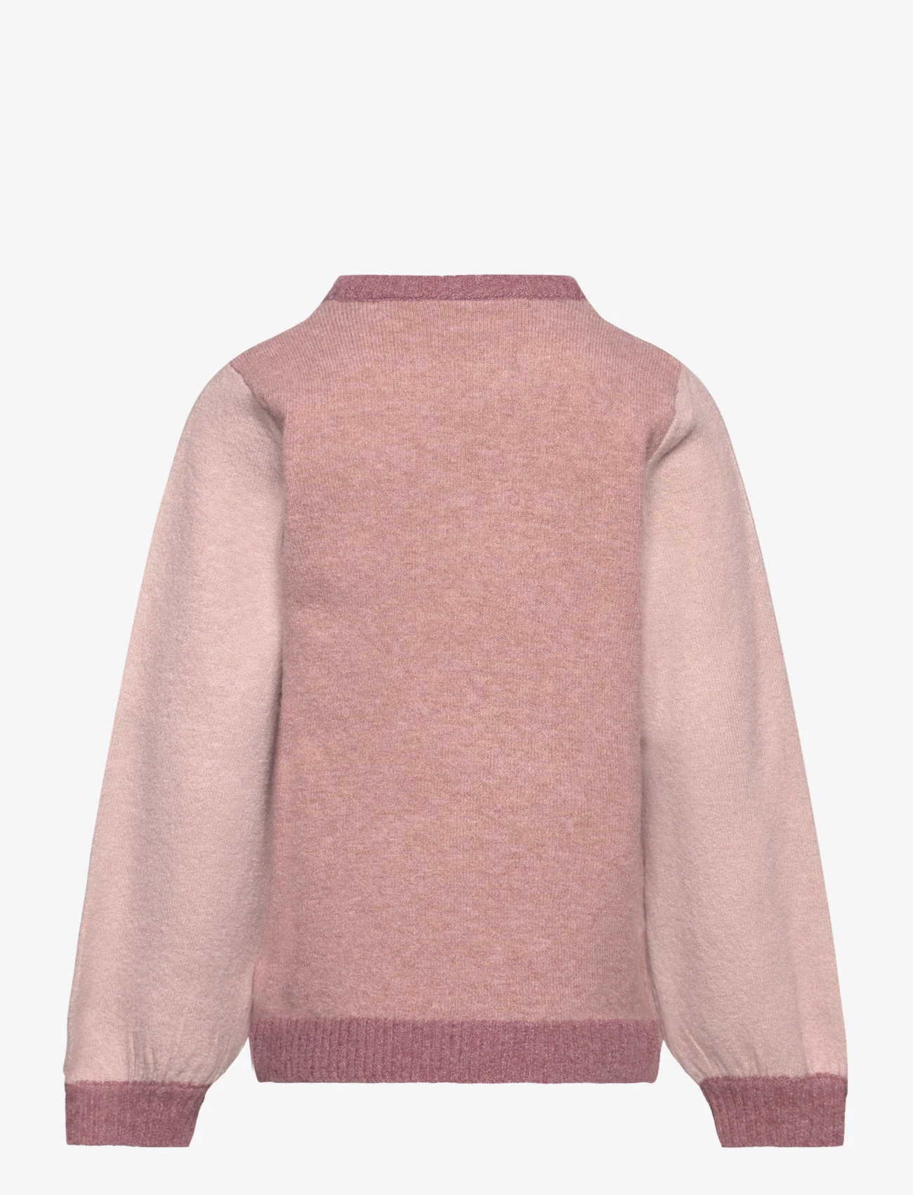 Minymo - Pullover LS Knit - swetry - ash rose - 1