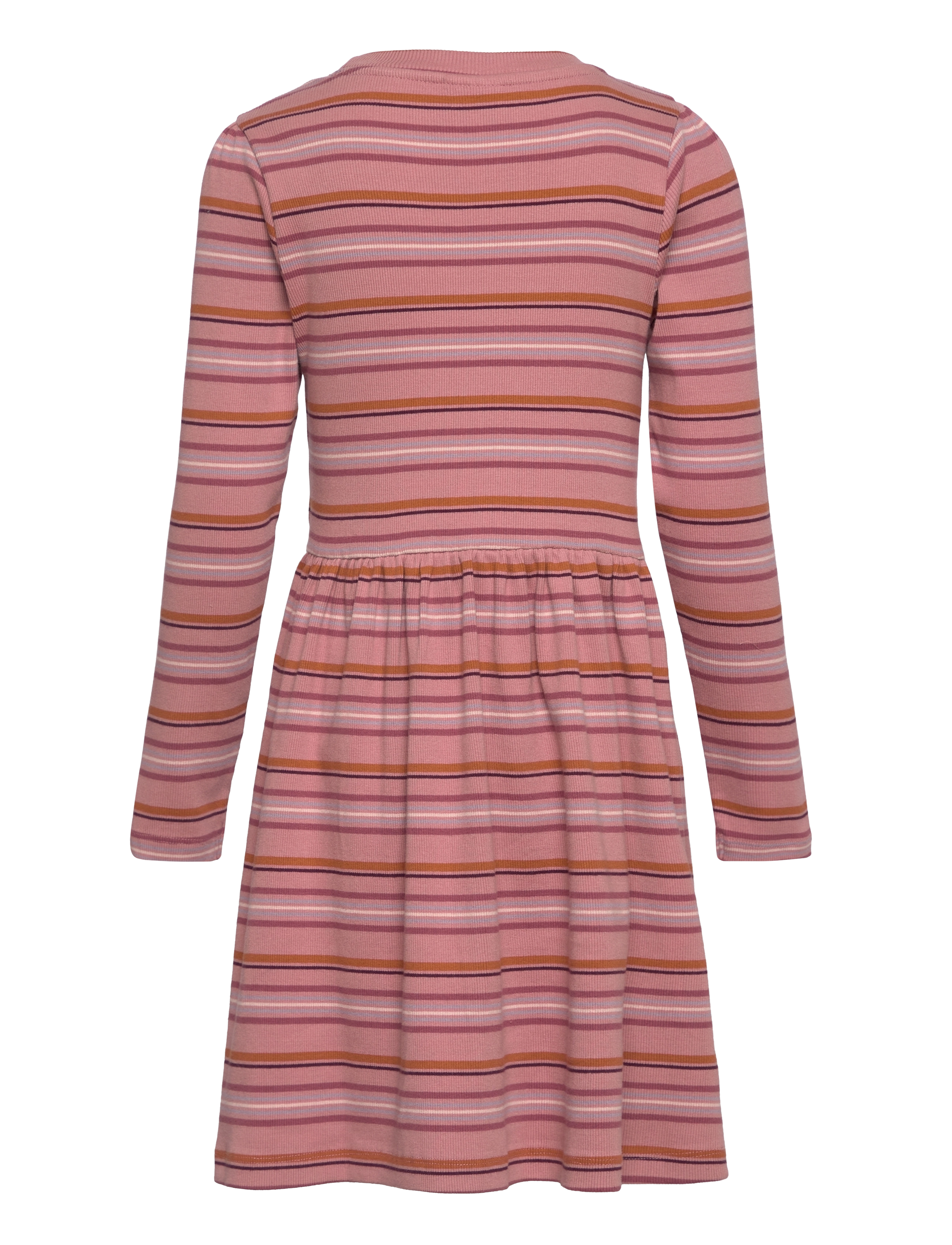 Minymo - Dress LS Y/D Rib - ash rose - 1