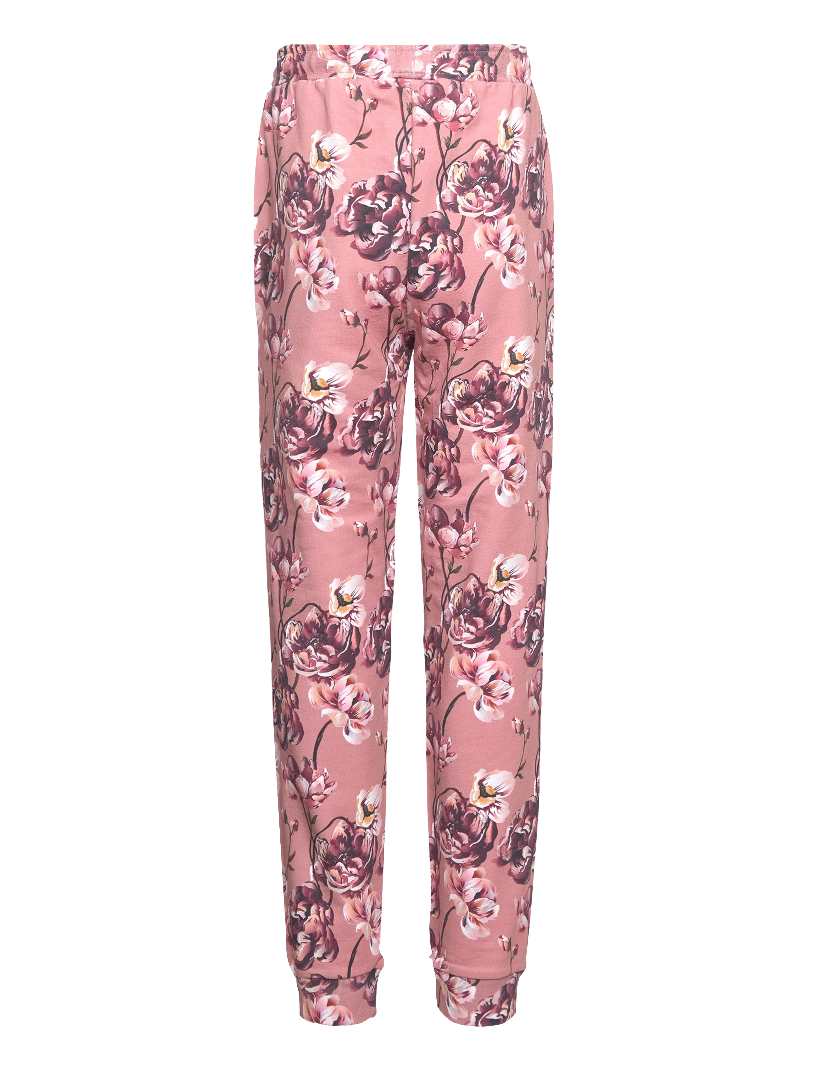 Minymo - Pants AOP Sweat - ash rose - 1