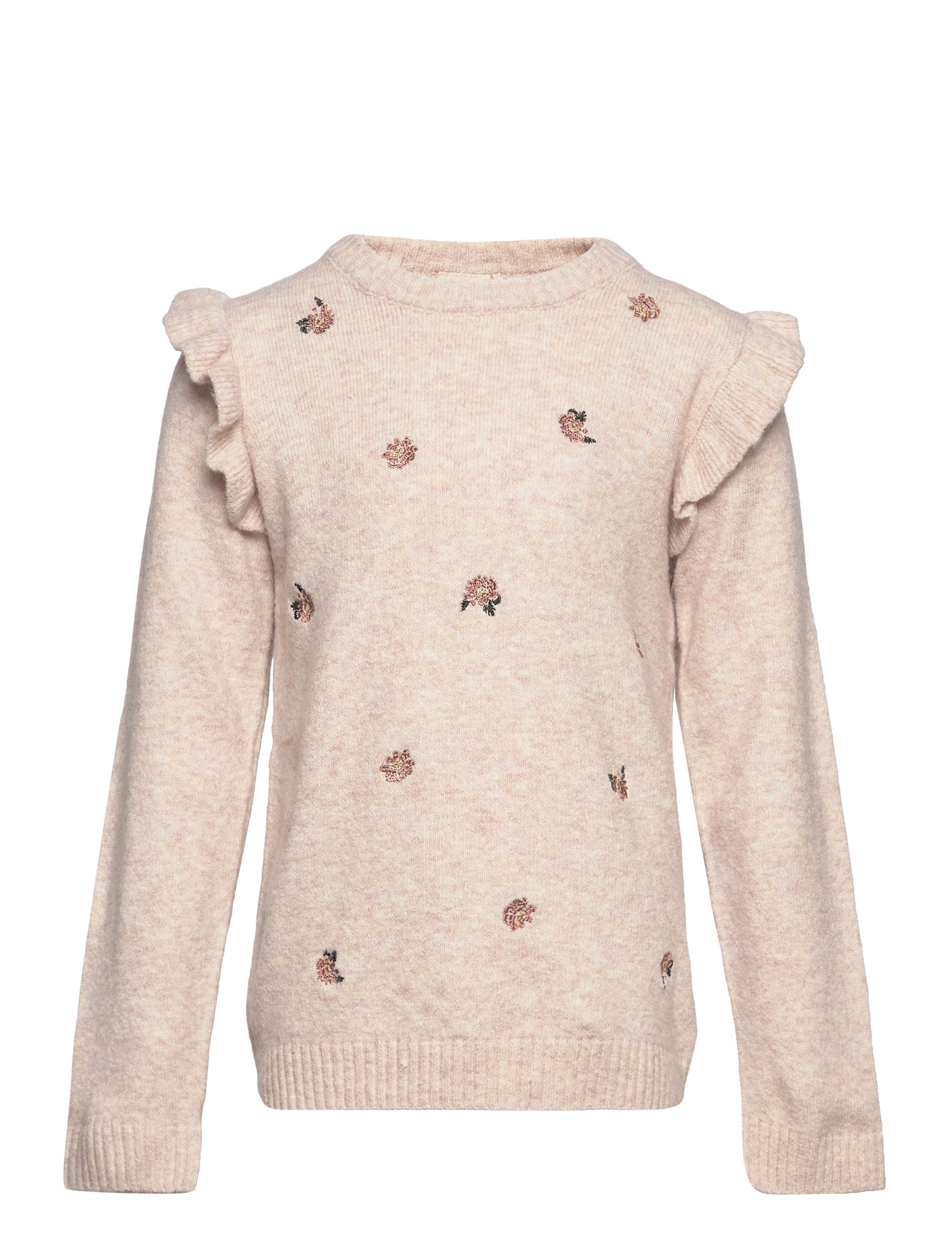 Pullover LS Knit - BEIGE MELANGE