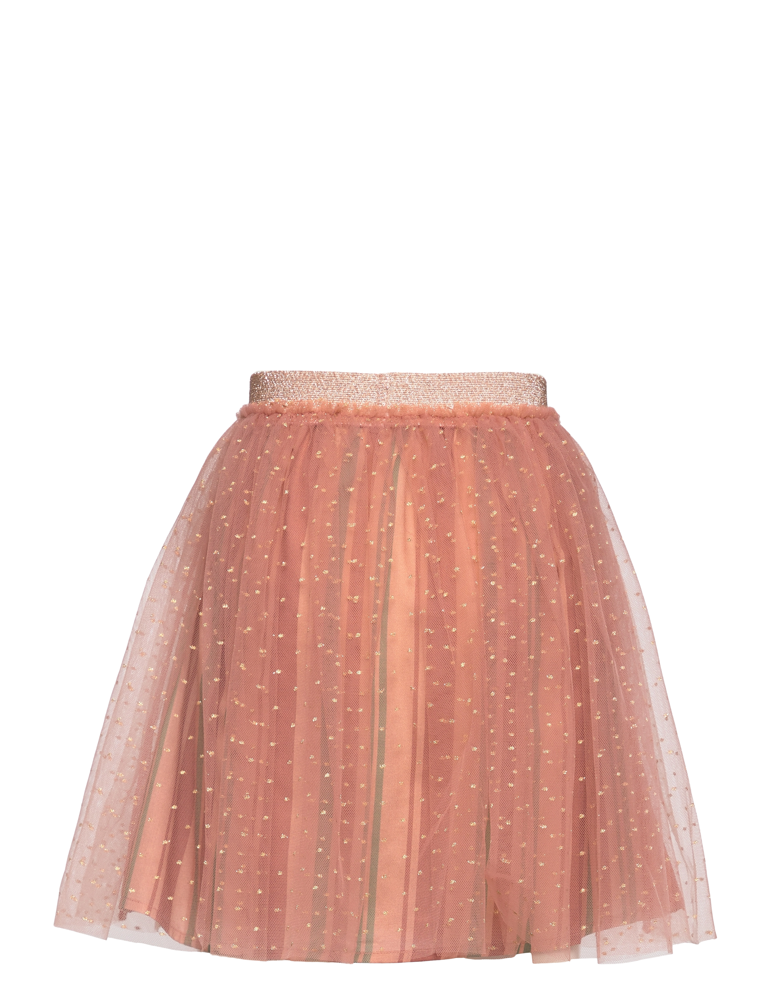 Minymo - Skirt w. Glitter - cork - 1