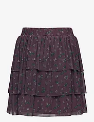 Minymo - Skirt AOP - korte nederdele - catawba grape - 1