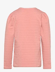 Minymo - T-shirt LS Jaquard - peach beige - 1