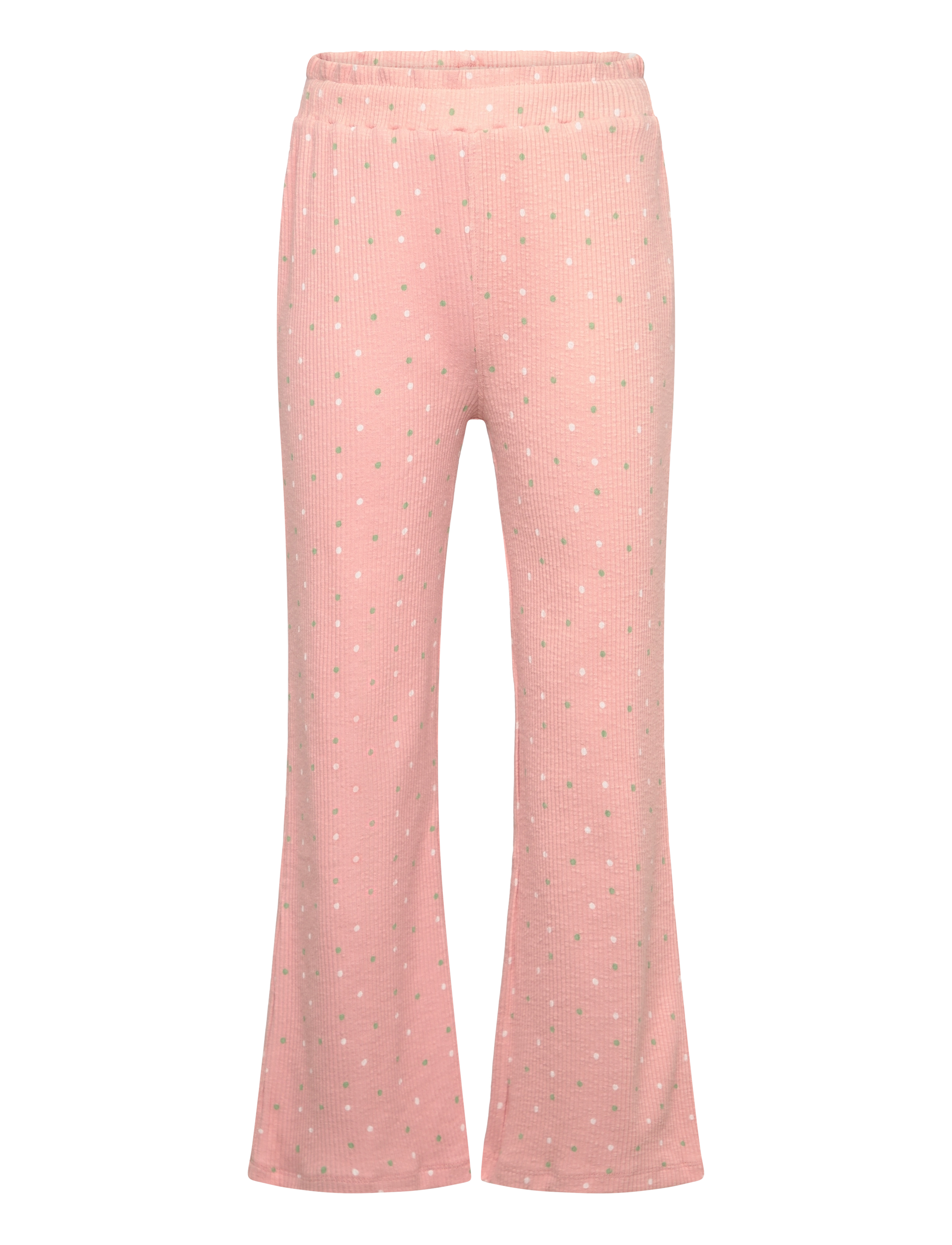 Pants AOP Rib - PEACH BEIGE