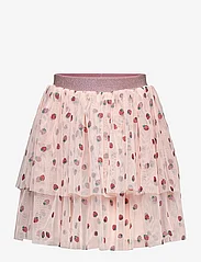 Minymo - Skirt w. Glitter AOP - tulle skirts - spanish villa - 0