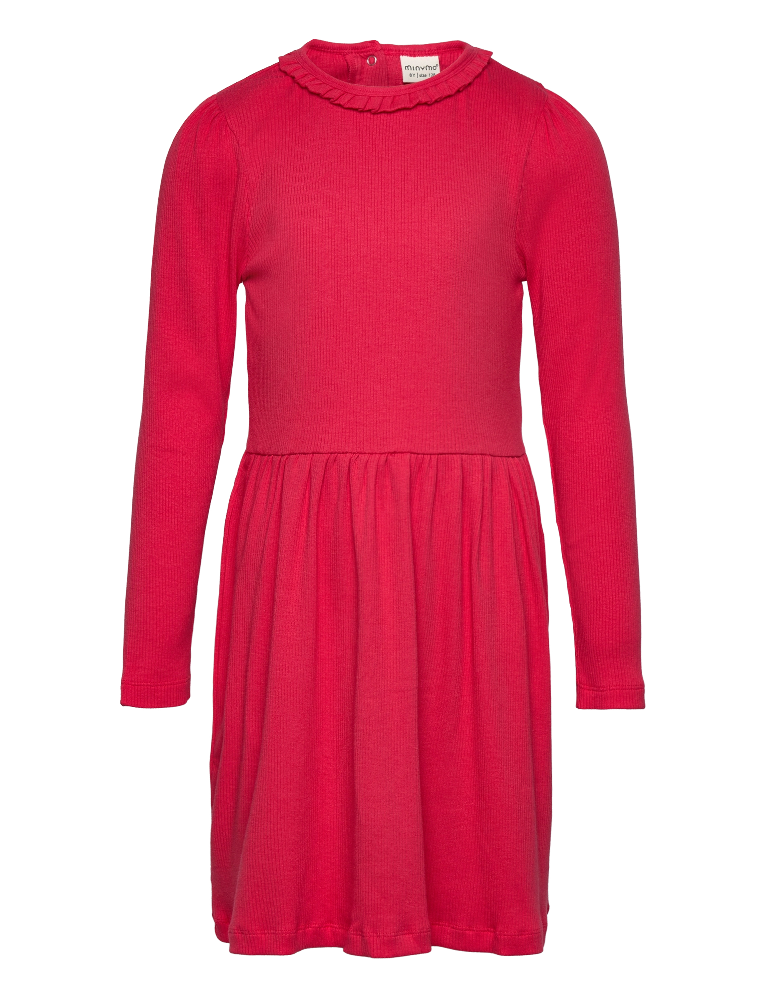 Dress LS Rib - TOMATO PUREE