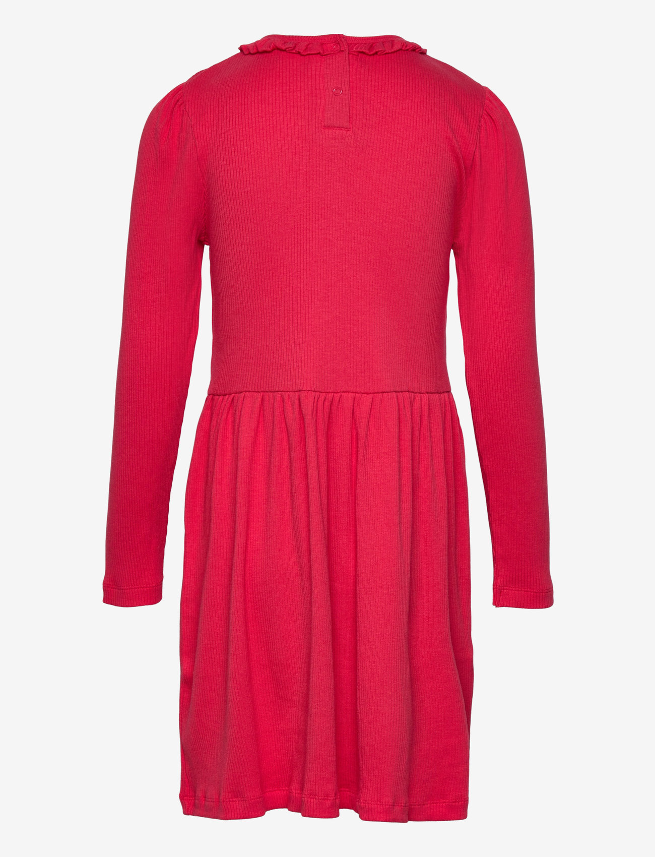 Minymo - Dress LS Rib - tomato puree - 1