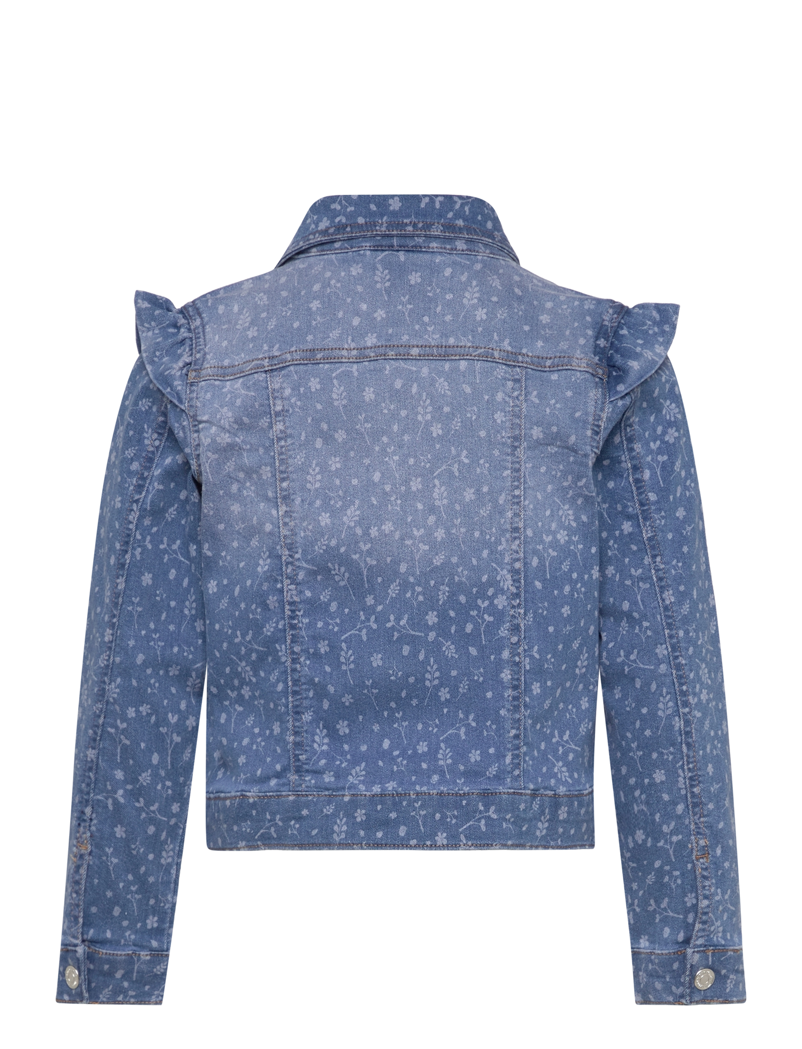 Minymo - Jacket AOP Denim - china blue - 1