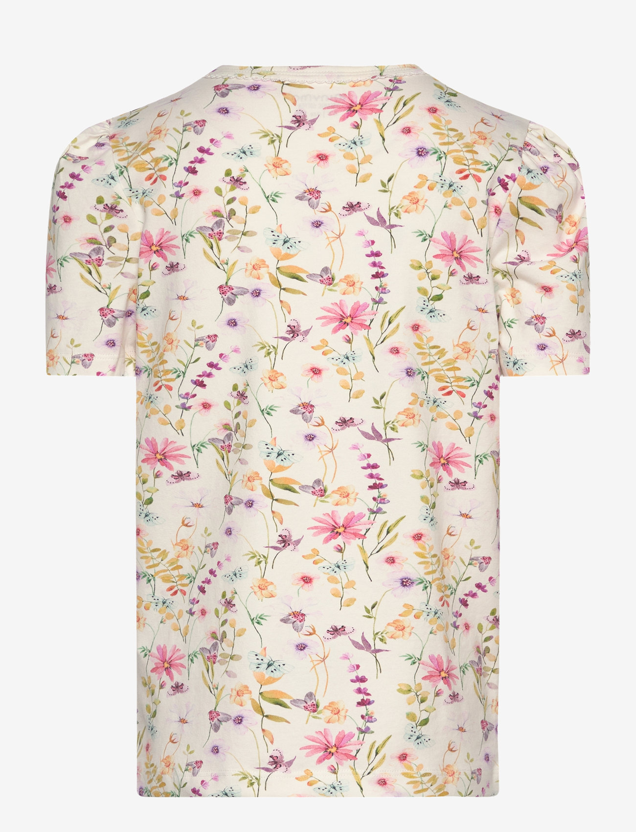 Minymo - T-shirt SS AOP - pristine - 1