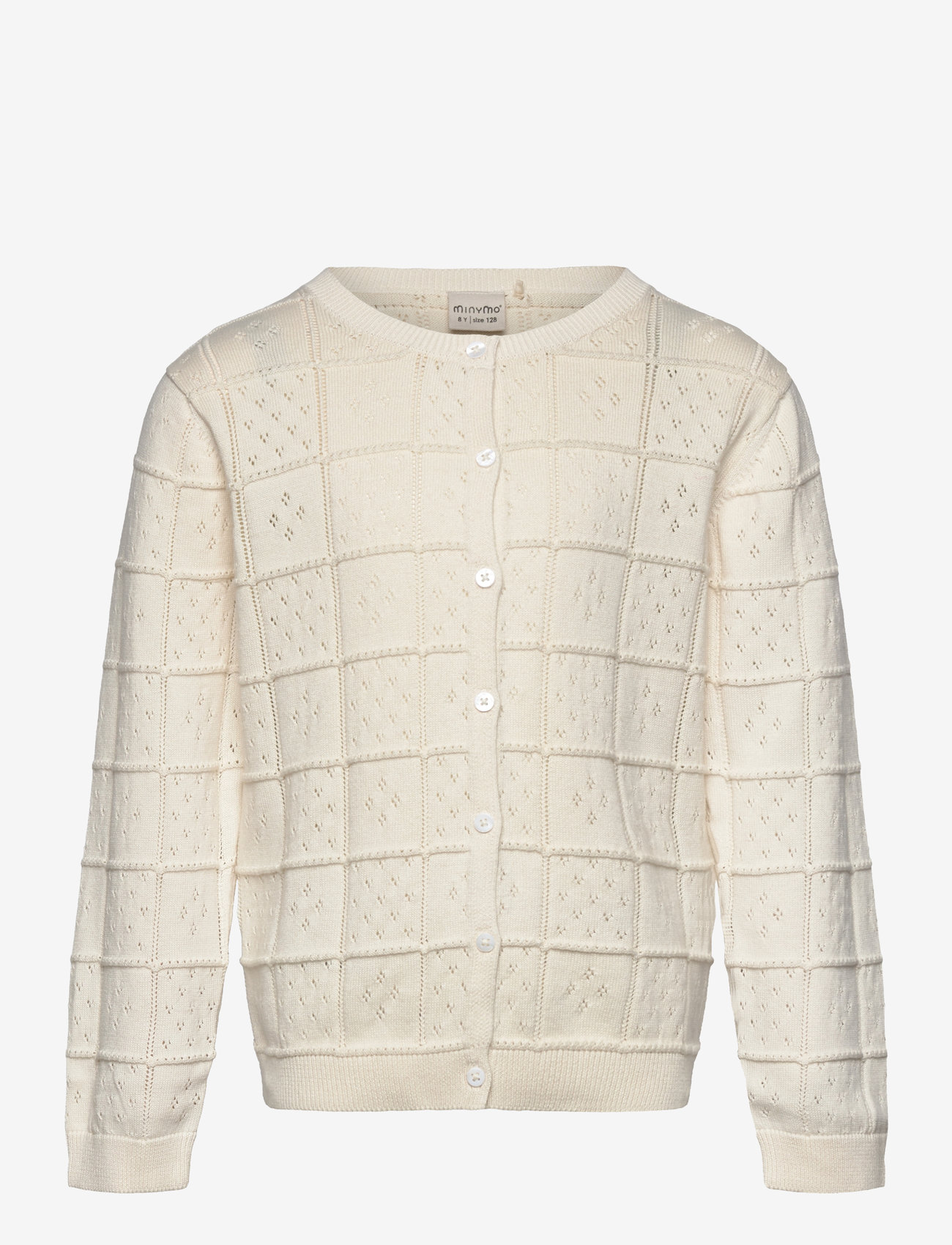 Minymo - Cardigan Knit - pristine - 0