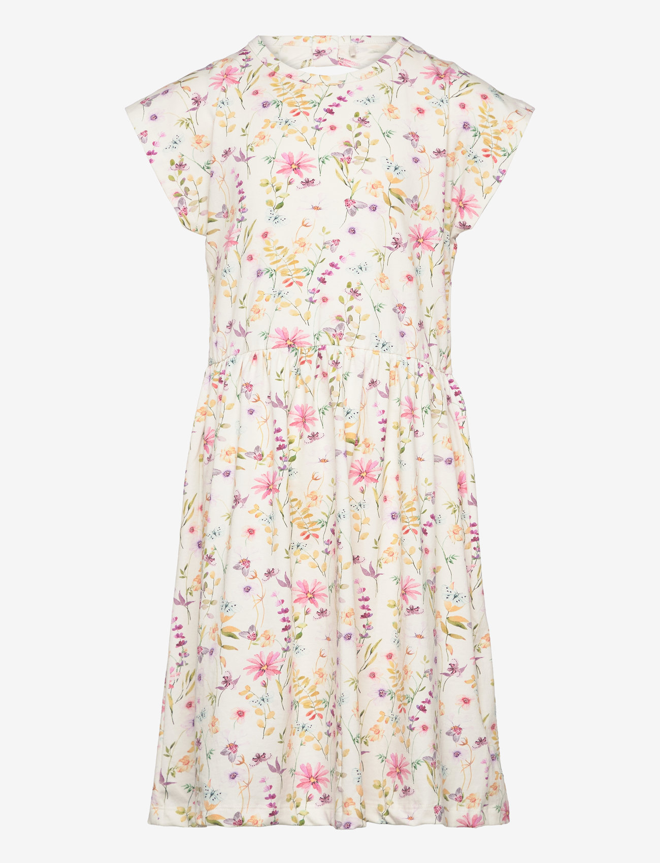 Minymo - Dress SS AOP - pristine - 0