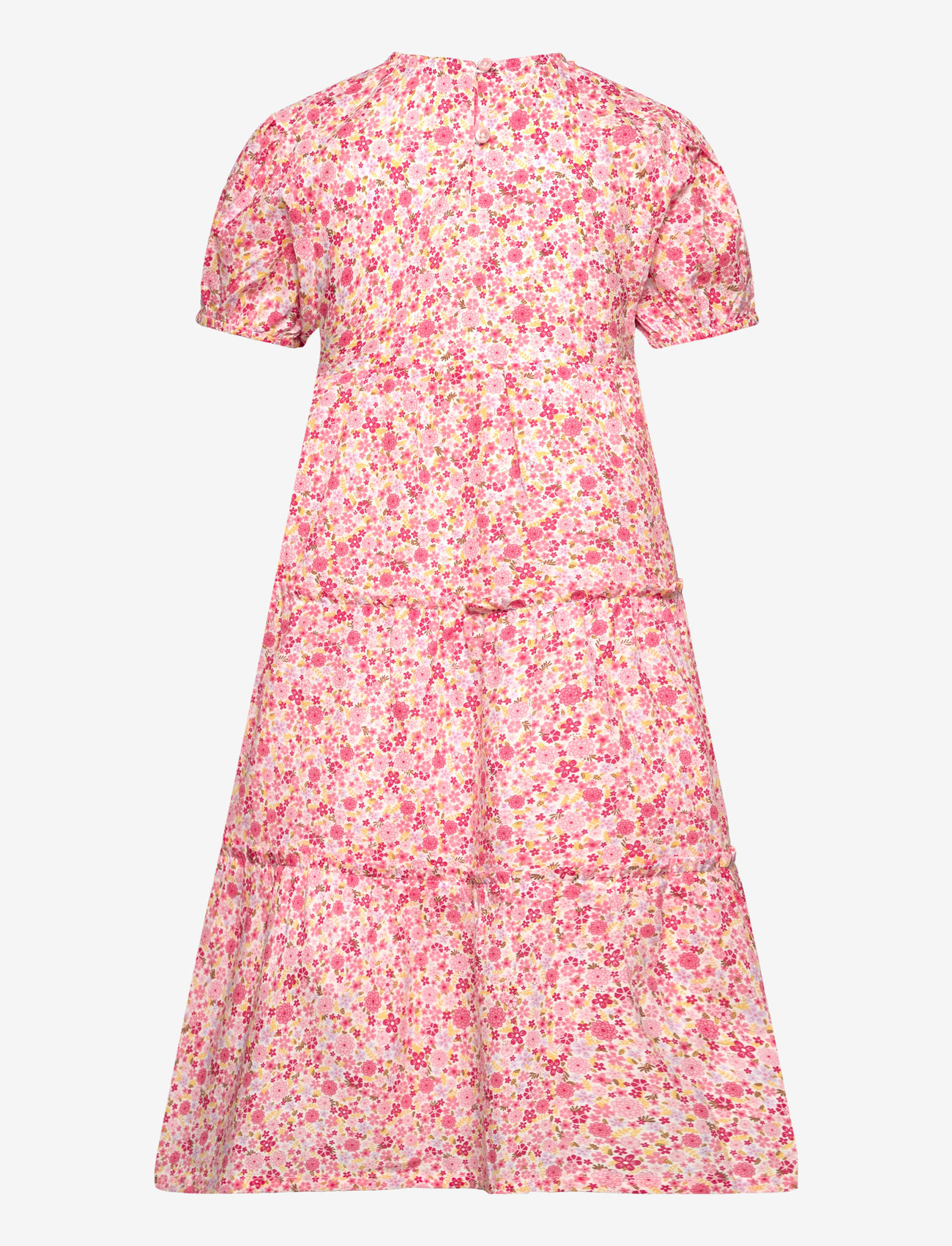 Minymo - Dress SS AOP w. Lining - pink dogwood - 1