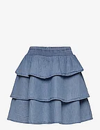 Skirt Chambrey - WINTER SKY