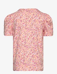 Minymo - T-shirt SS AOP - short-sleeved - peach parfait - 1