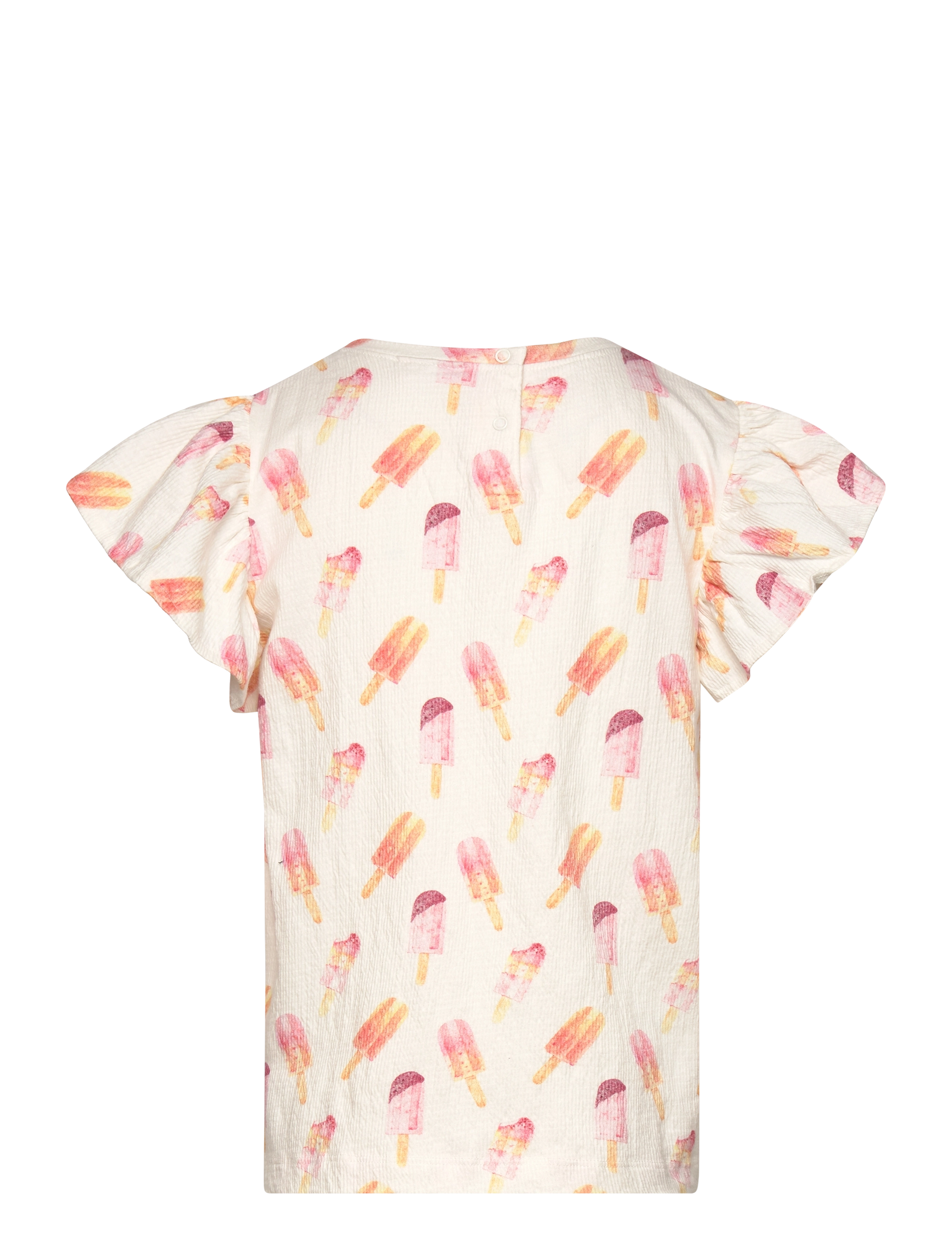 Minymo - T-shirt SS AOP - pristine - 1