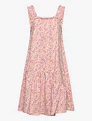 Minymo - Dress NS AOP - casual jurken zonder mouwen - peach parfait - 0