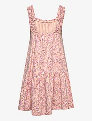 Minymo - Dress NS AOP - casual jurken zonder mouwen - peach parfait - 1