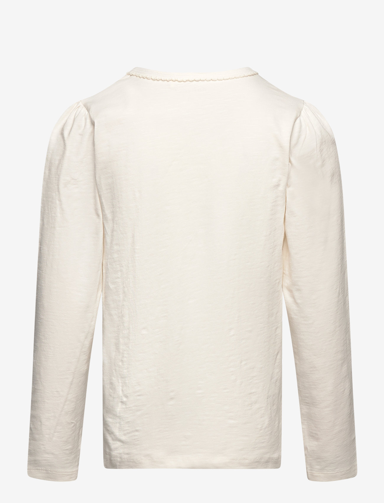 Minymo - T-shirt LS - eggnog - 1