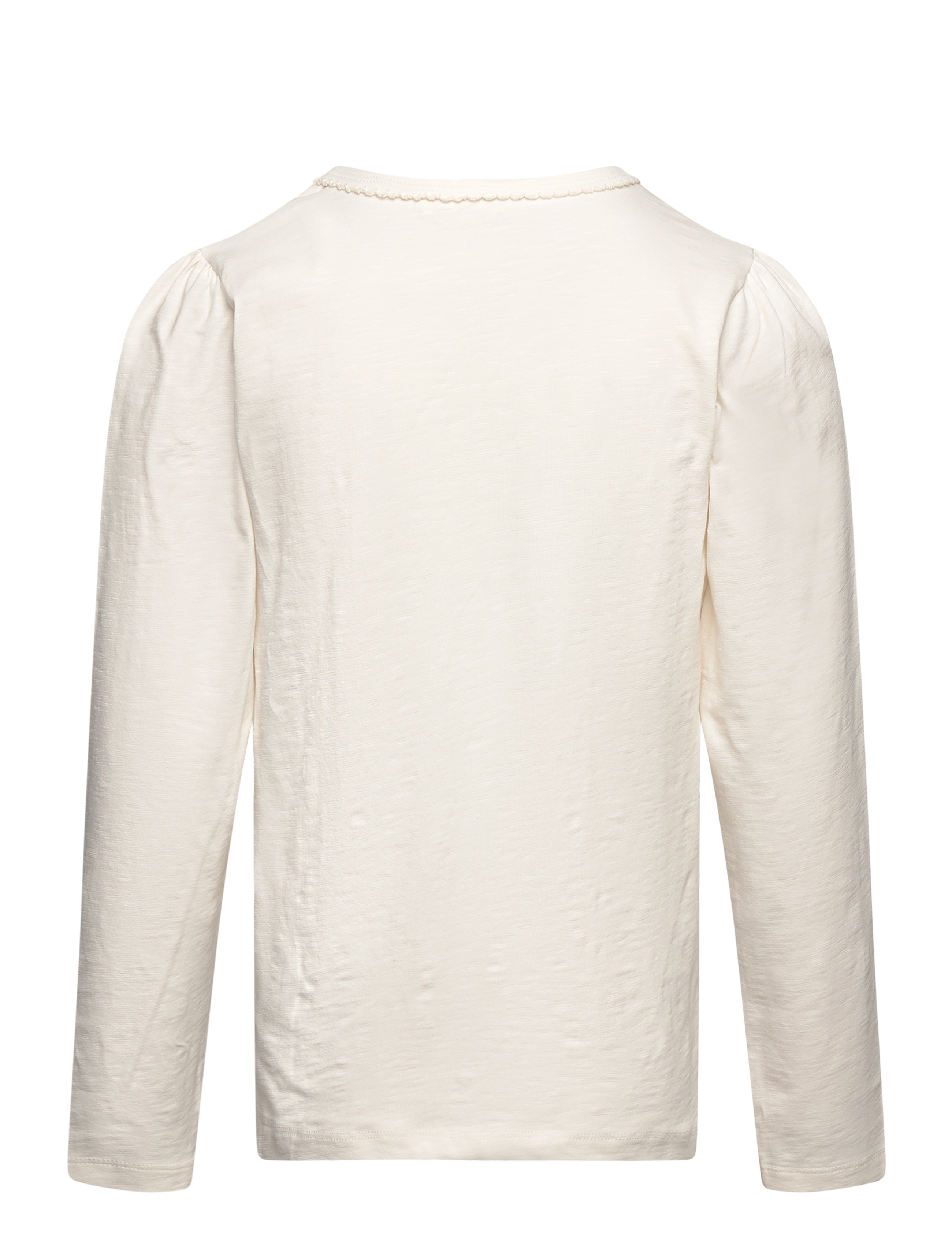 Minymo - T-shirt LS - eggnog - 1