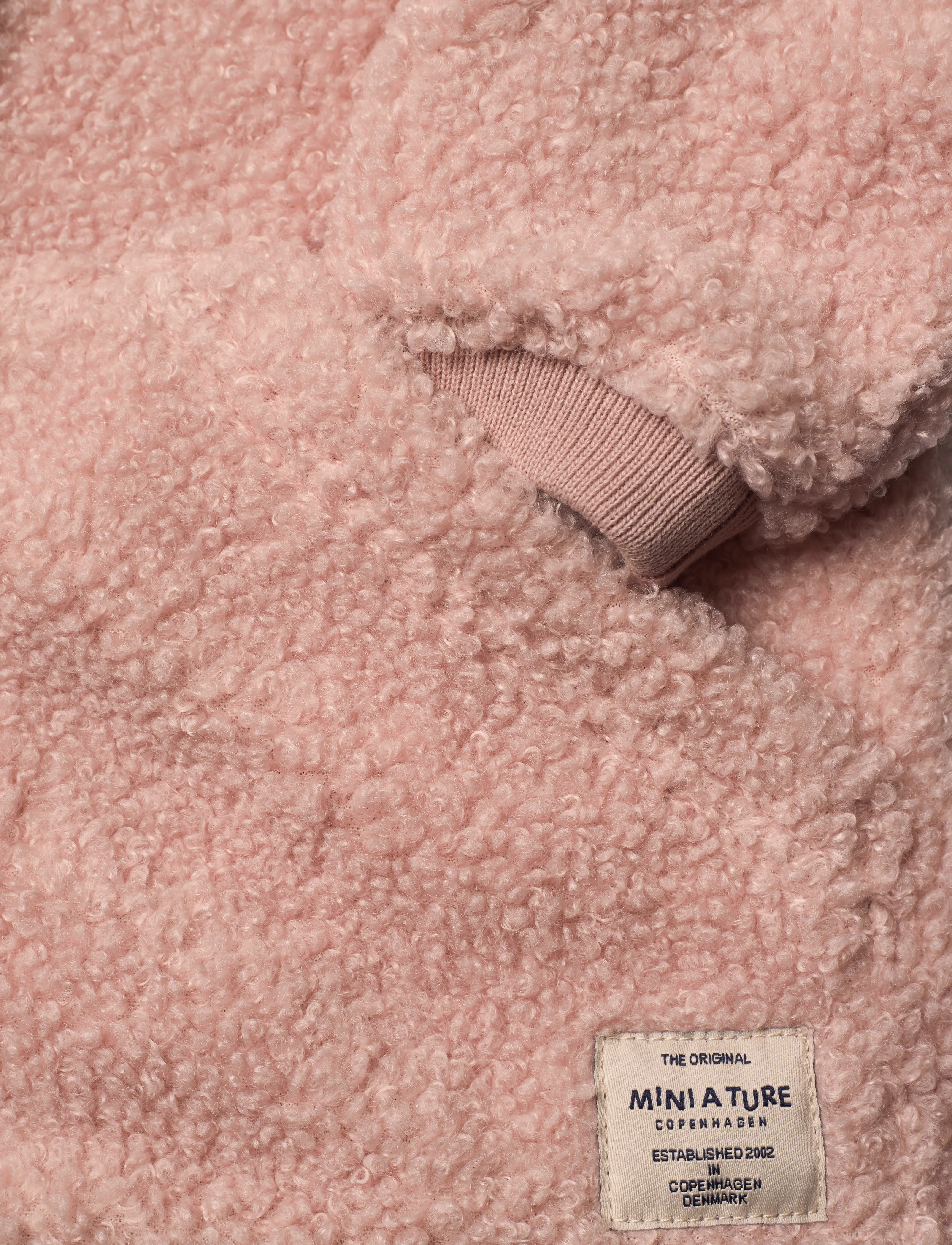 Minymo - T-shirt LS Y/D Knit - dusty rose - 3