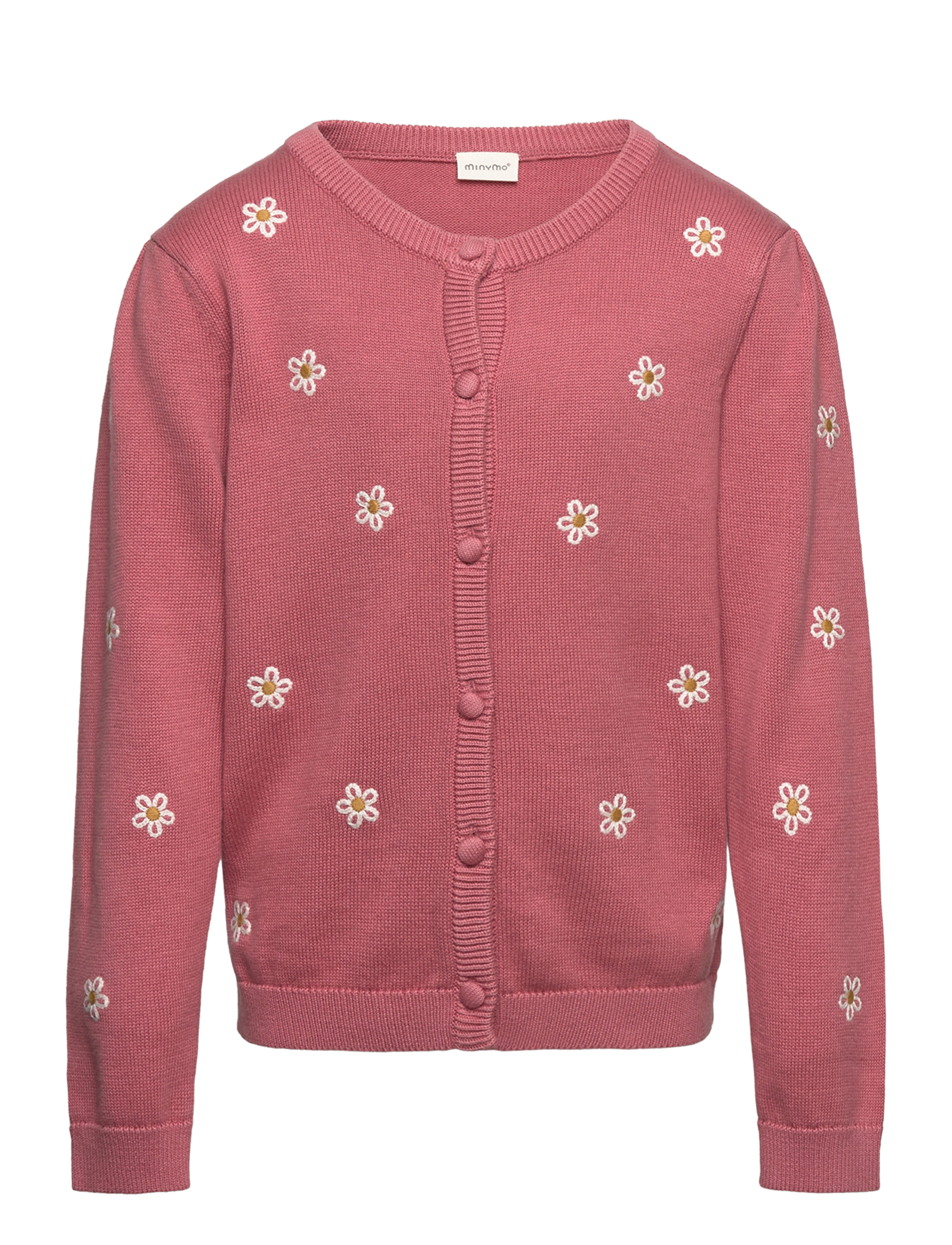 Minymo - Cardigan LS Knit - dusty rose - 0