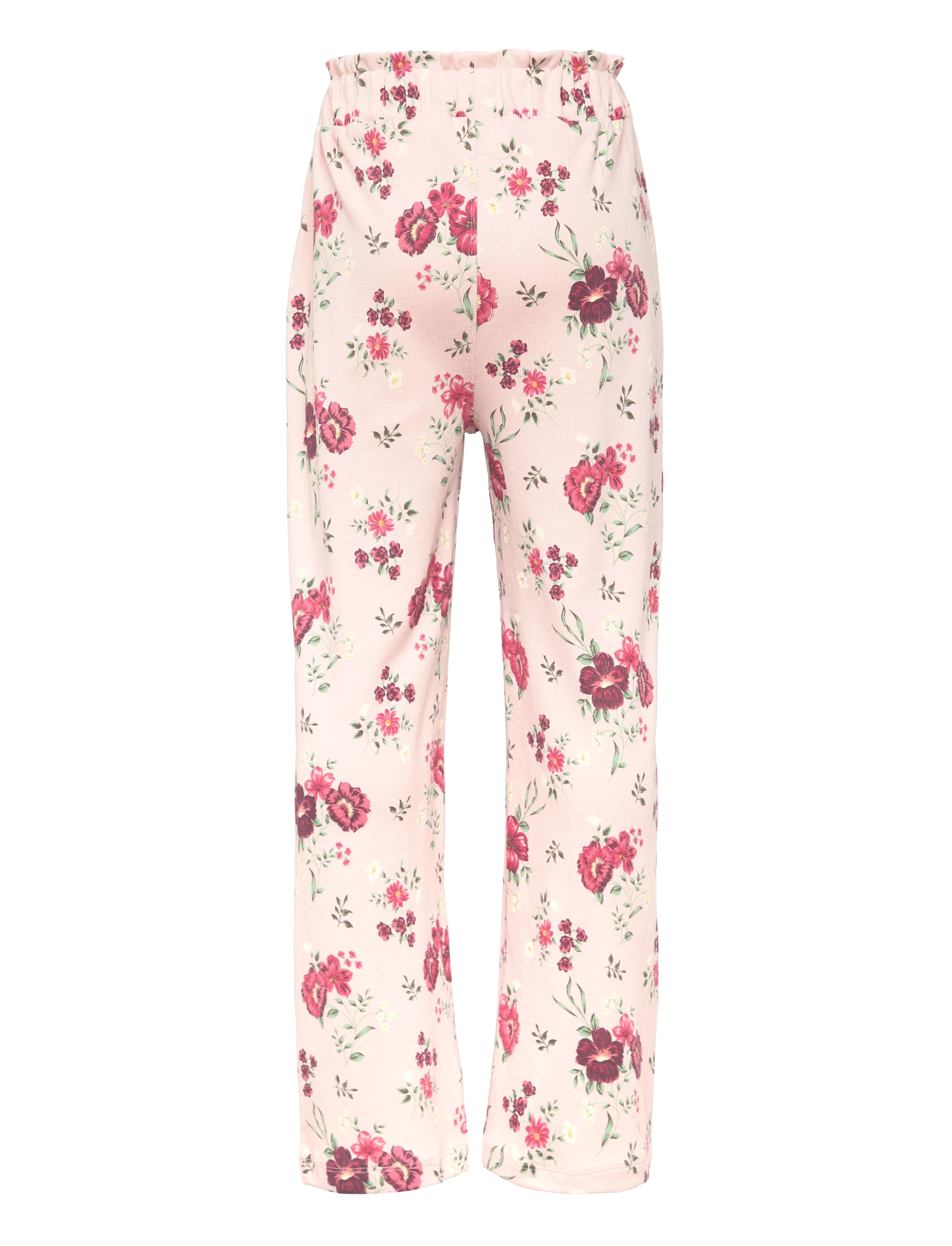 Minymo - Pants AOP Rib - sepia rose - 1