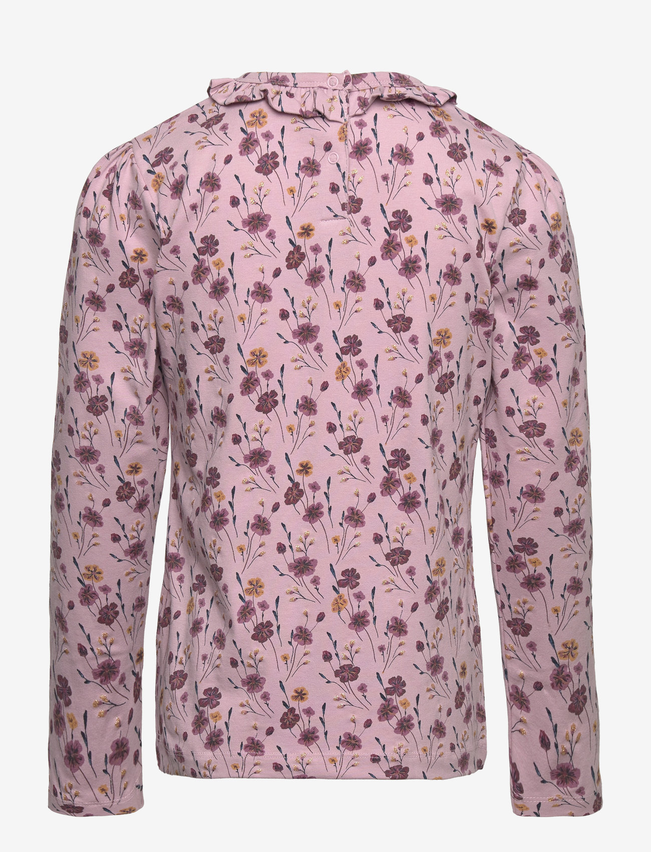 Minymo - T-shirt LS AOP - langärmelig - dawn pink - 1