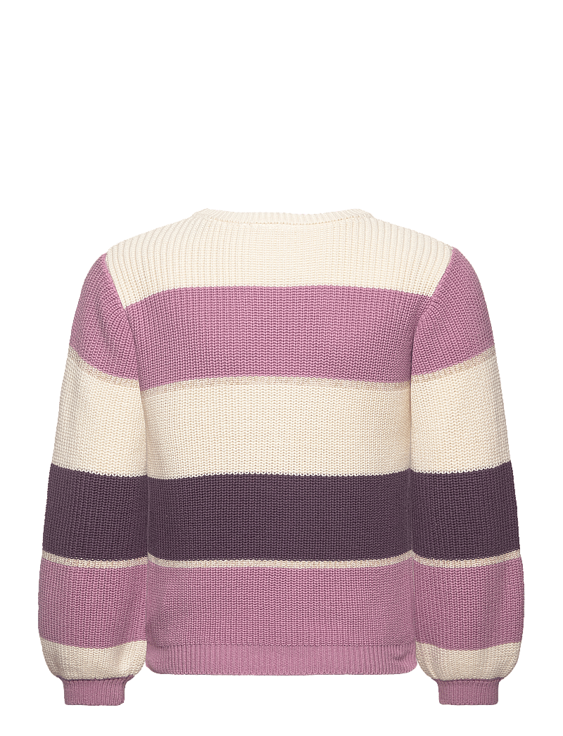 Minymo - Pullover LS Knit - stickade tröjor - orchid haze - 1