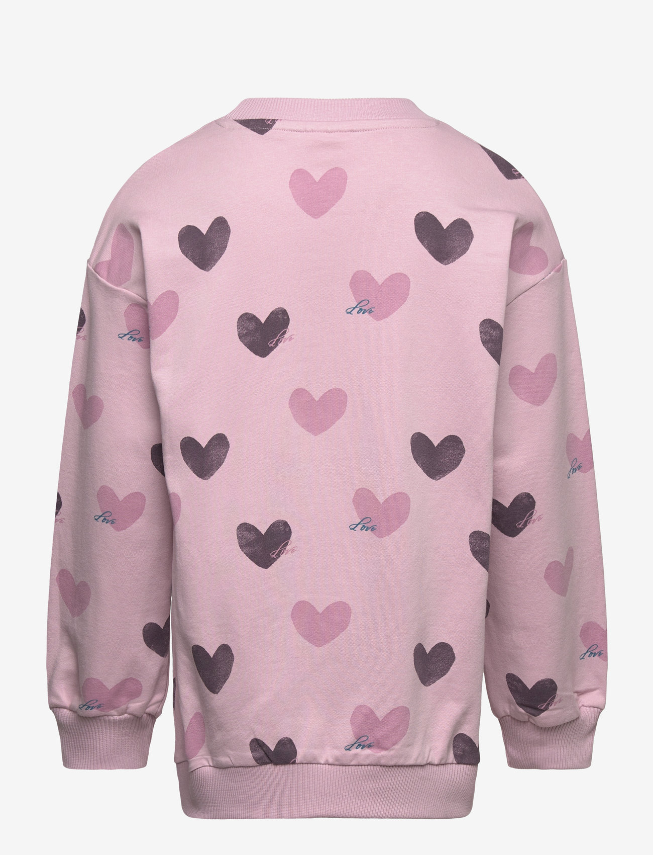 Minymo - Sweatshirt LS AOP - dawn pink - 1