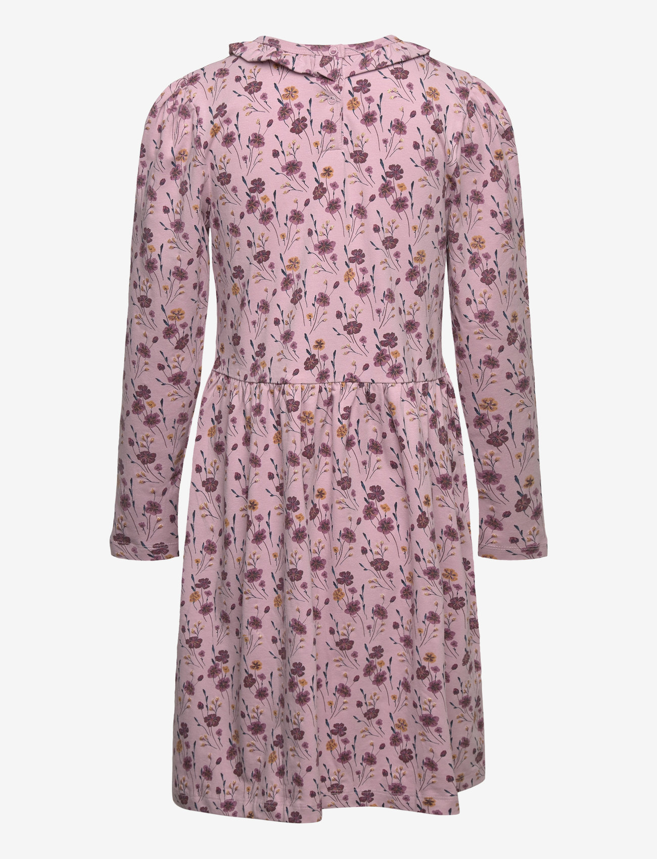 Minymo - Dress LS AOP - dawn pink - 1