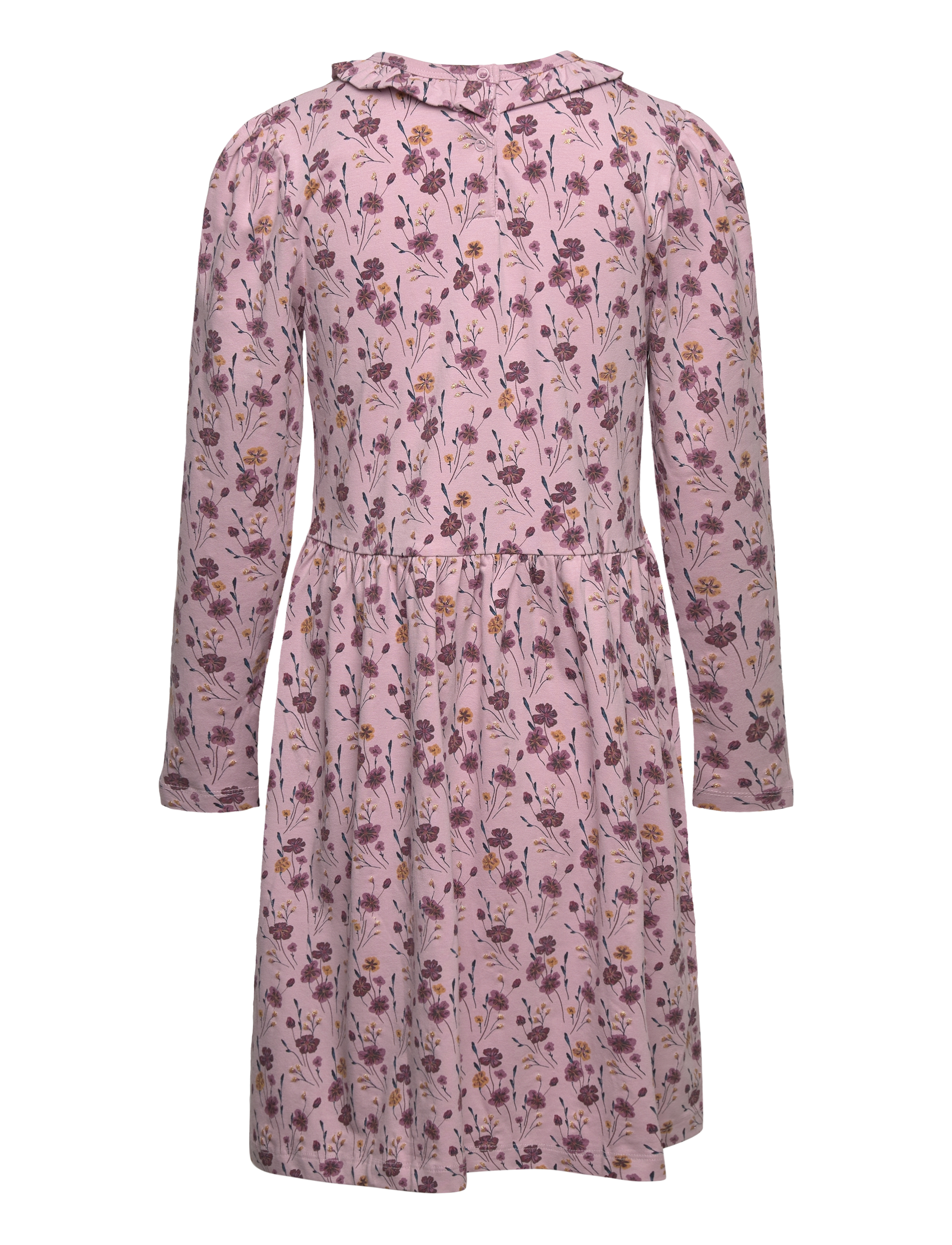Minymo - Dress LS AOP - dawn pink - 1