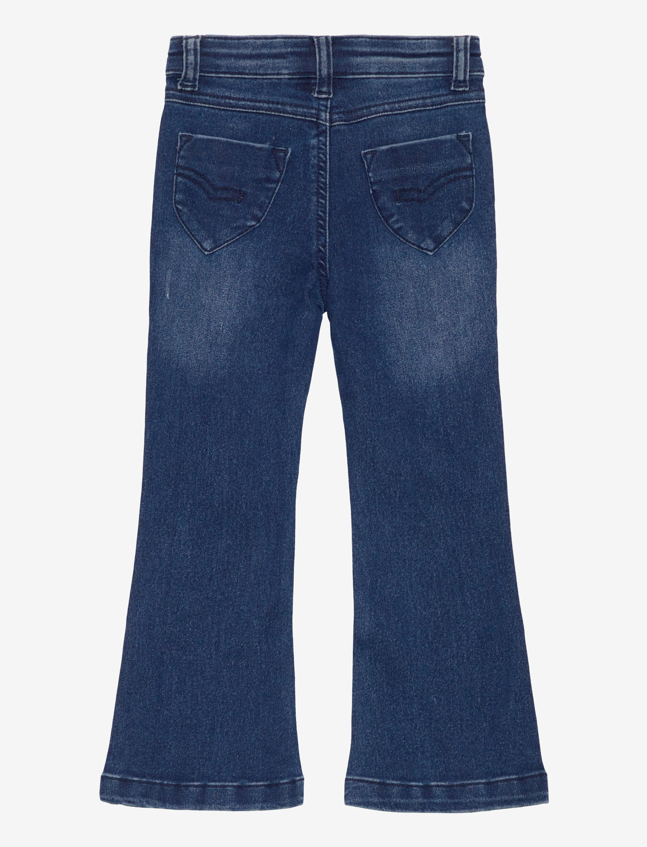 Minymo - Pants Denim - brede jeans - sargasso sea - 1