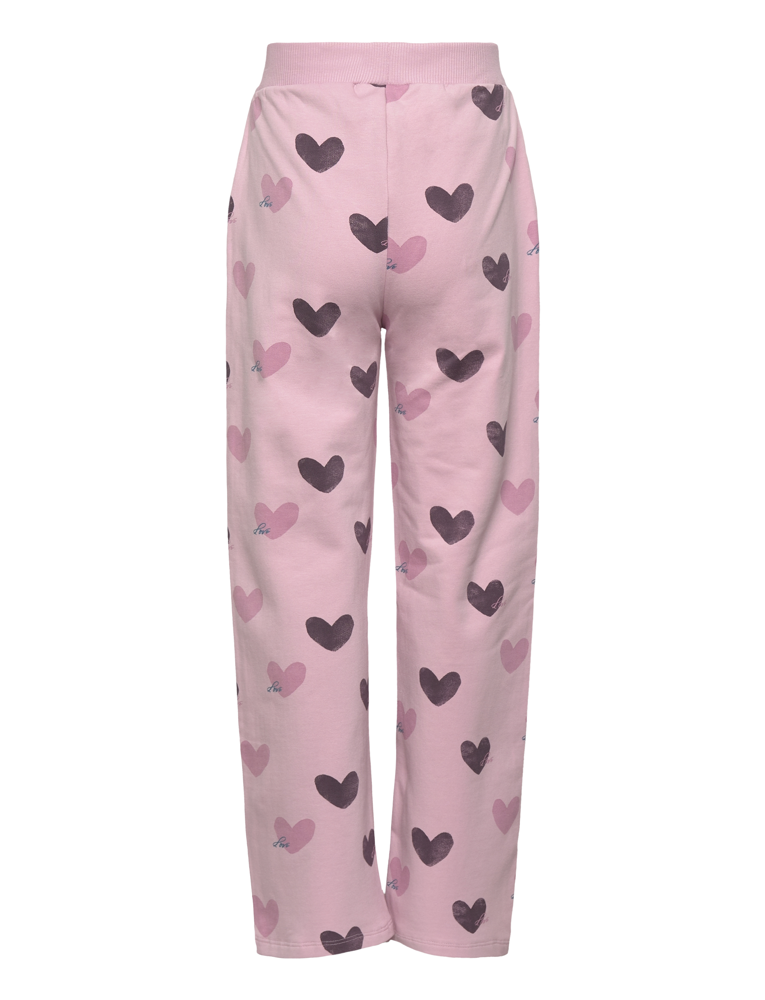 Minymo - Pants sweat AOP - dawn pink - 1