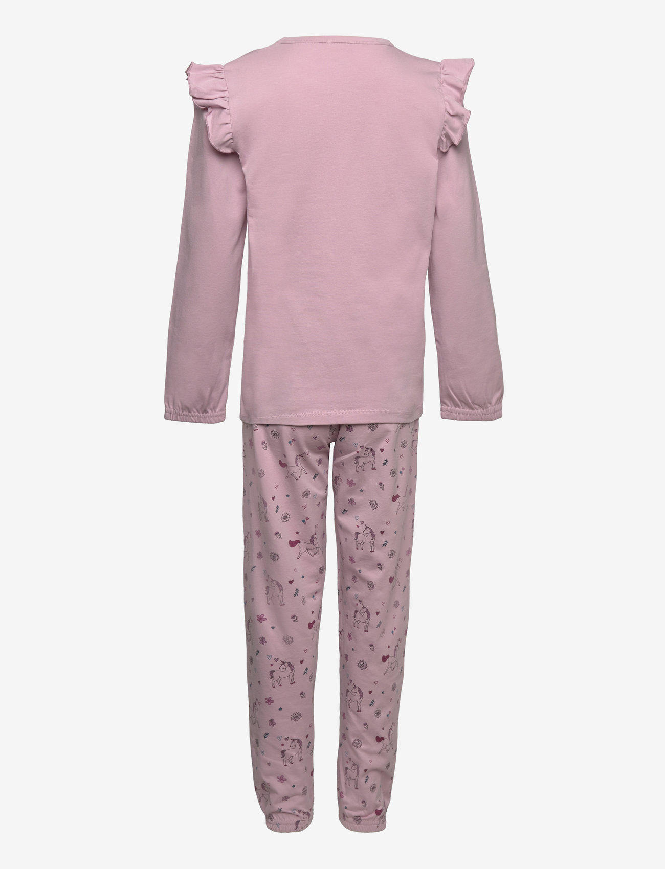 Minymo - Pyjamas LS Set AOP - dawn pink - 1