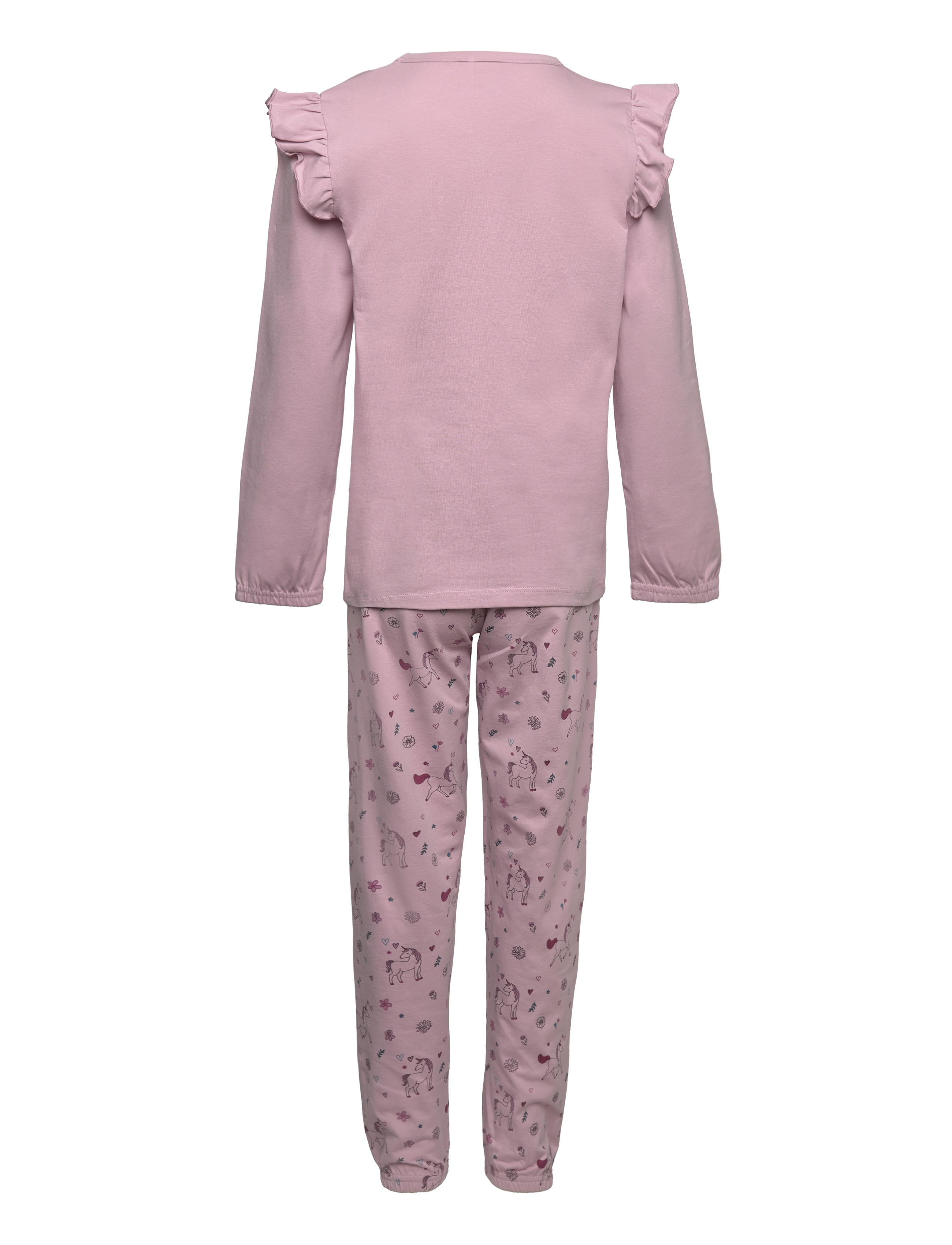 Minymo - Pyjamas LS Set AOP - dawn pink - 1