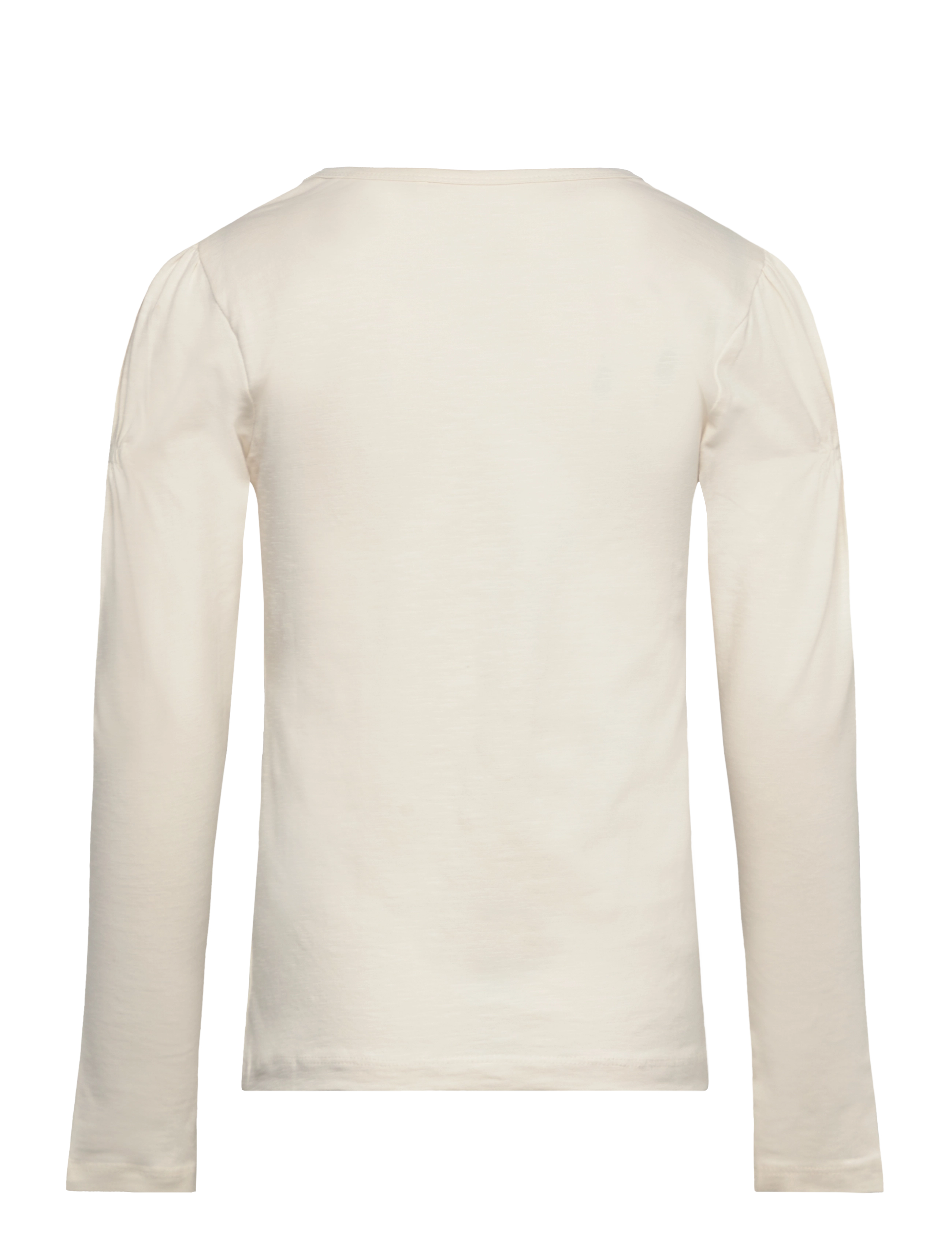 Minymo - T-shirt LS - eggnog - 1