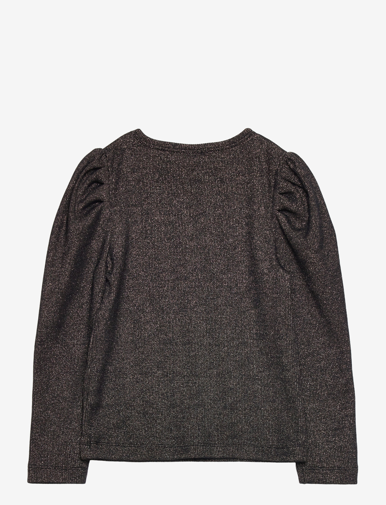 Minymo - T-shirt LS Glitter Rib - bluzki i tuniki - tap shoe - 1