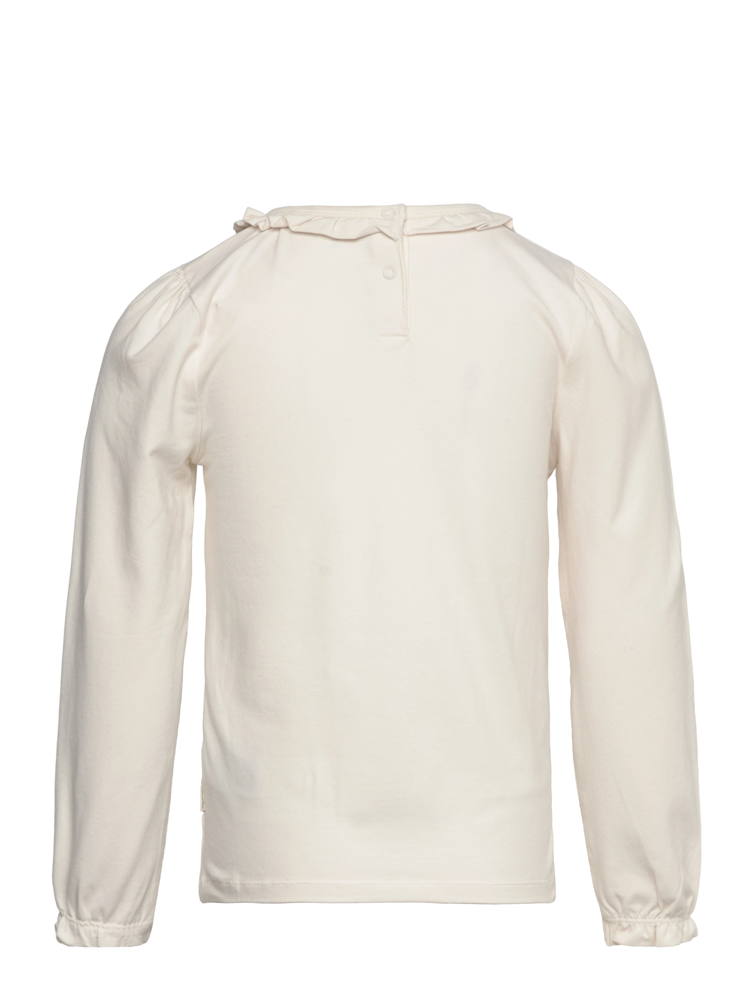 Minymo - T-shirt LS - eggnog - 1