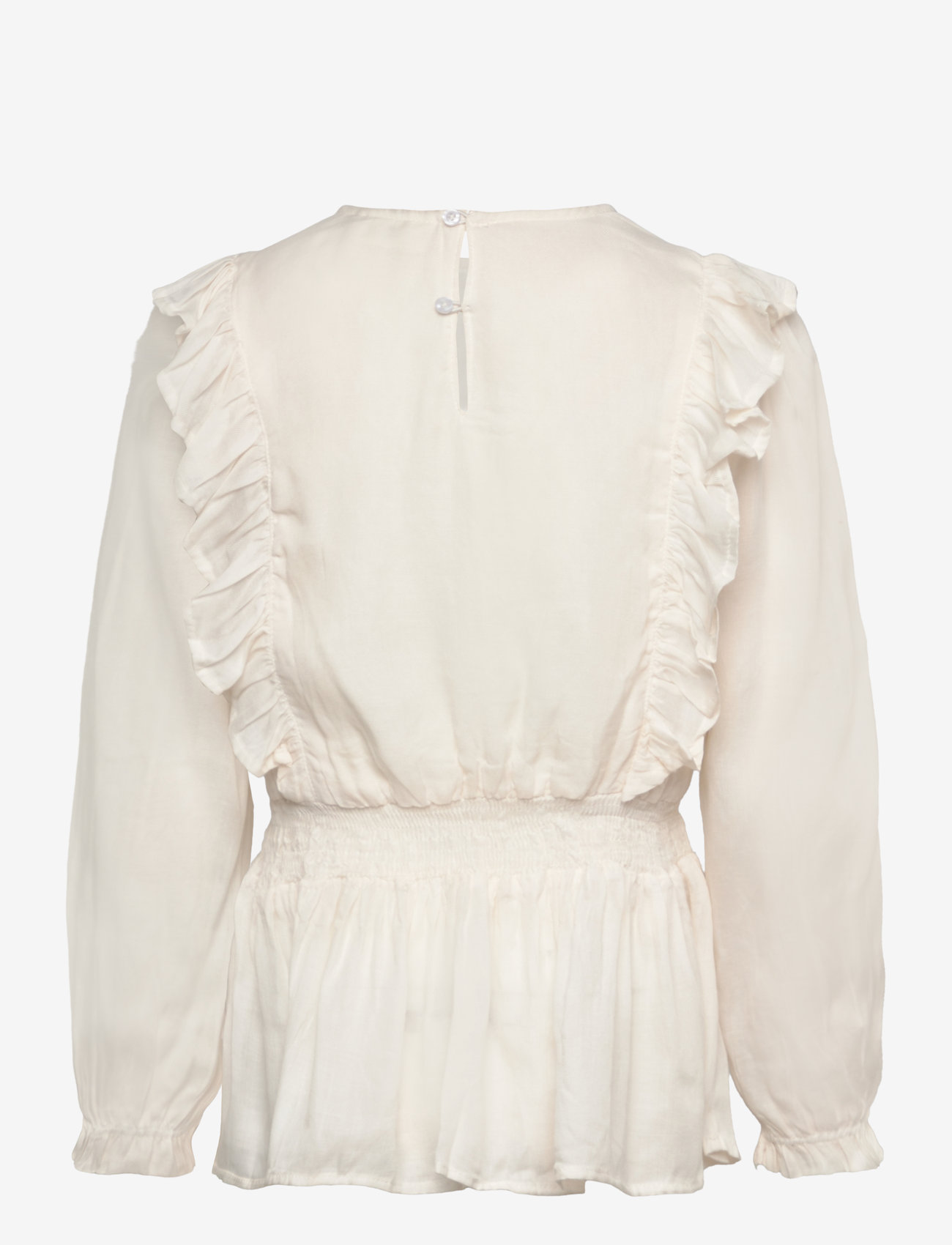 Minymo - Shirt LS Shiny - eggnog - 1