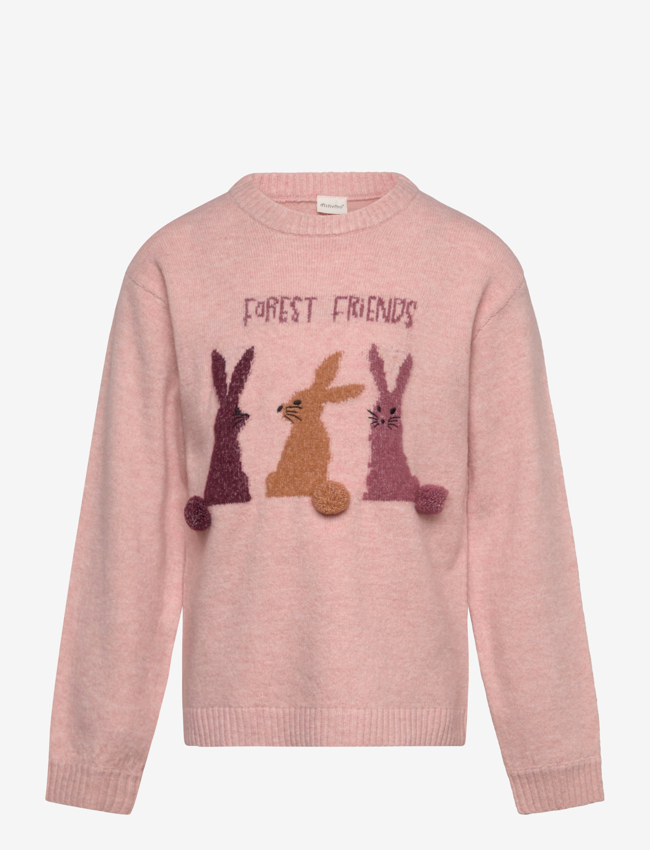 Minymo - Pullover LS Knit - pale mauve - 0