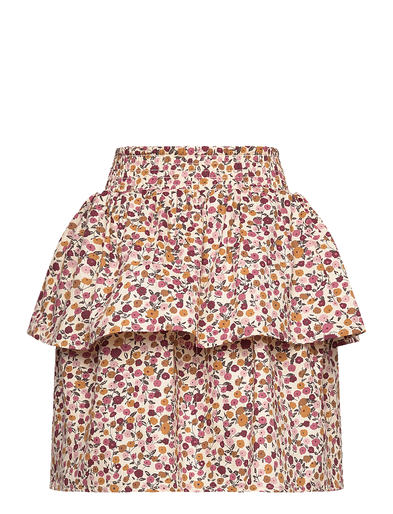 Minymo - Skirt AOP - short skirts - eggnog - 1