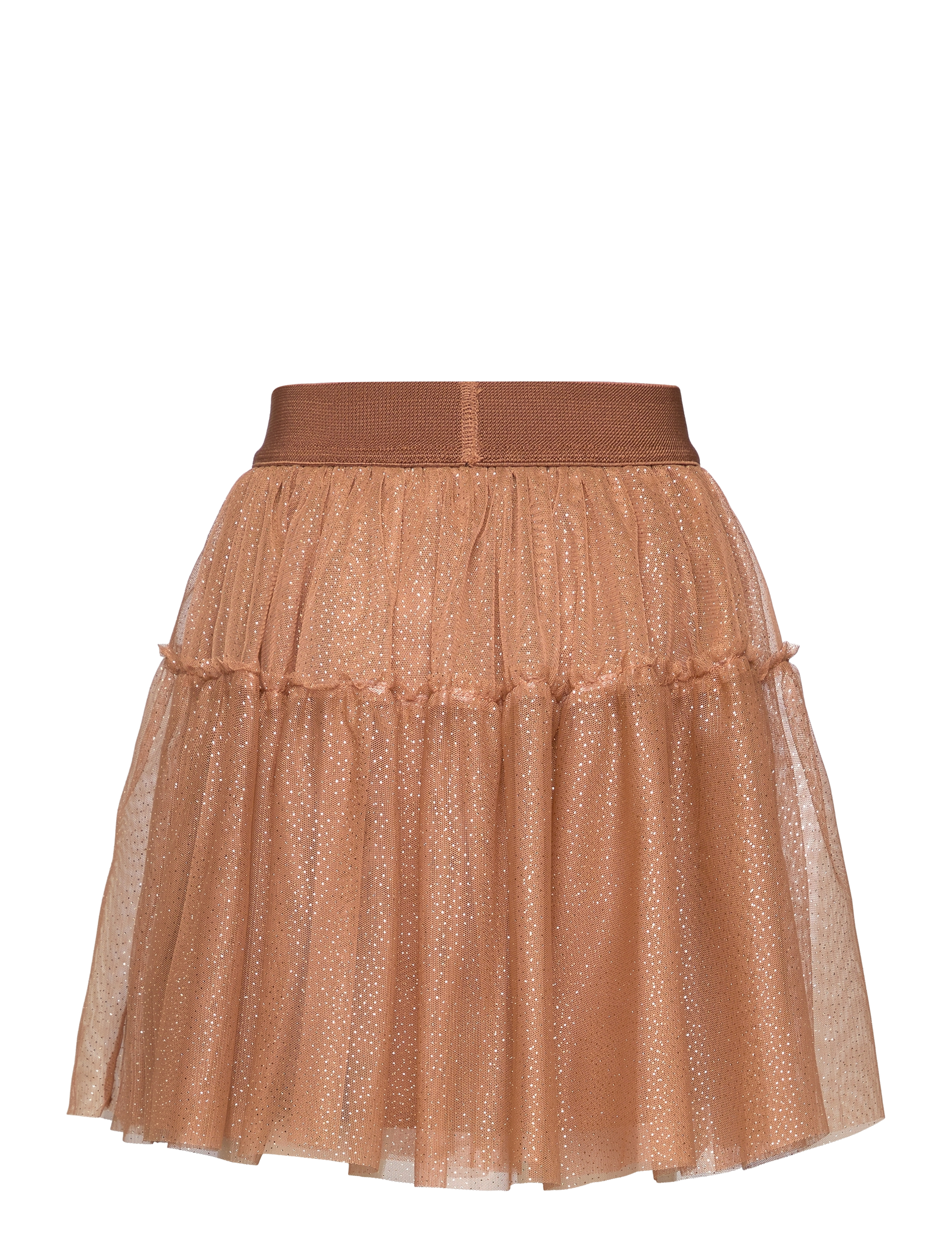 Minymo - Skirt Mesh w. Glitter - thrush - 1