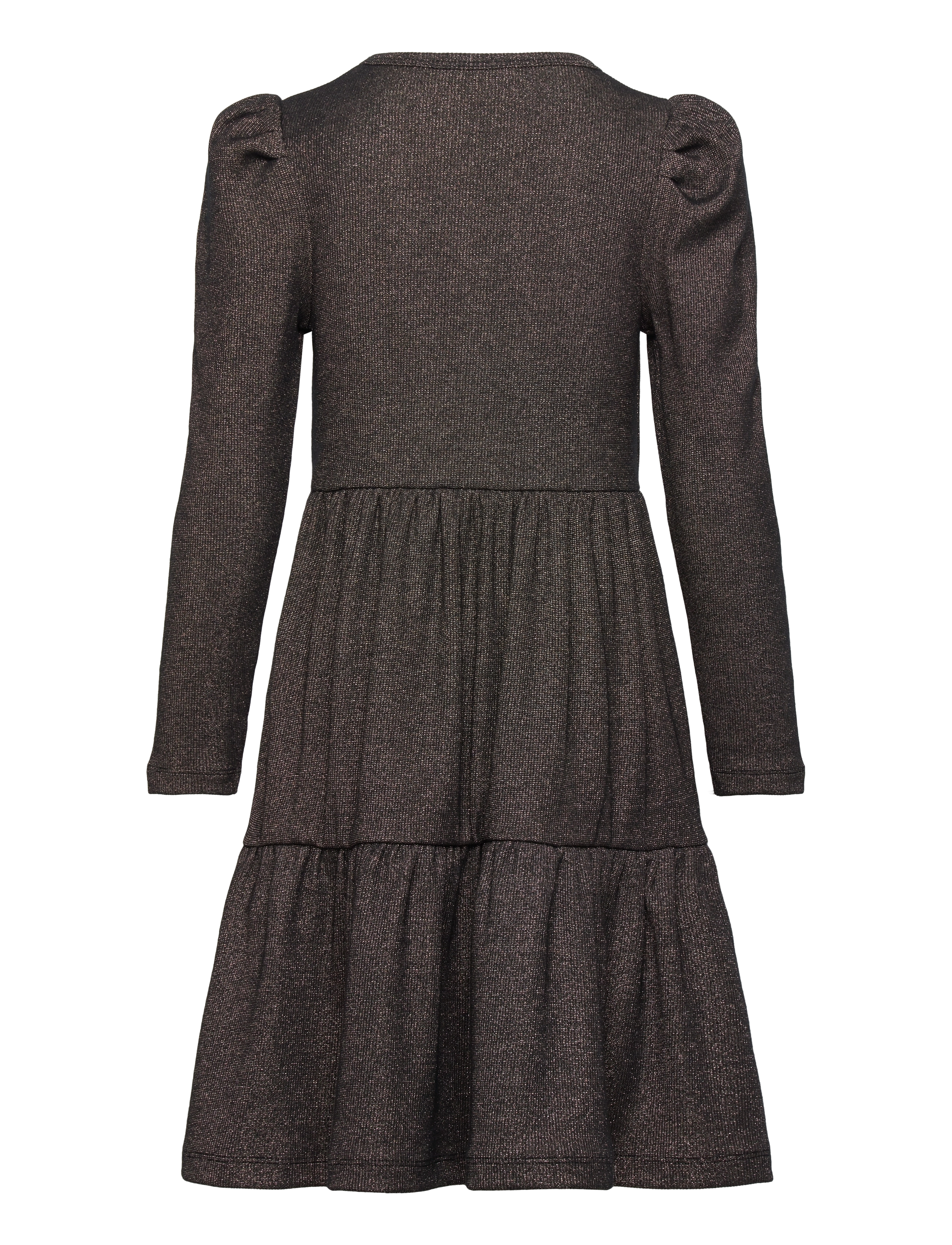 Minymo - Dress LS Glitter Rib - tap shoe - 1